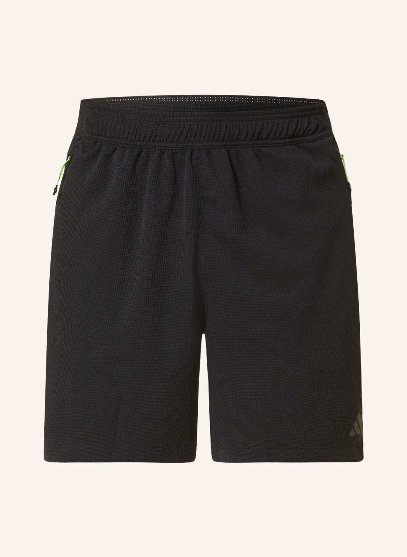 adidas Training shorts in mesh, Color: BLACK (Image 1)