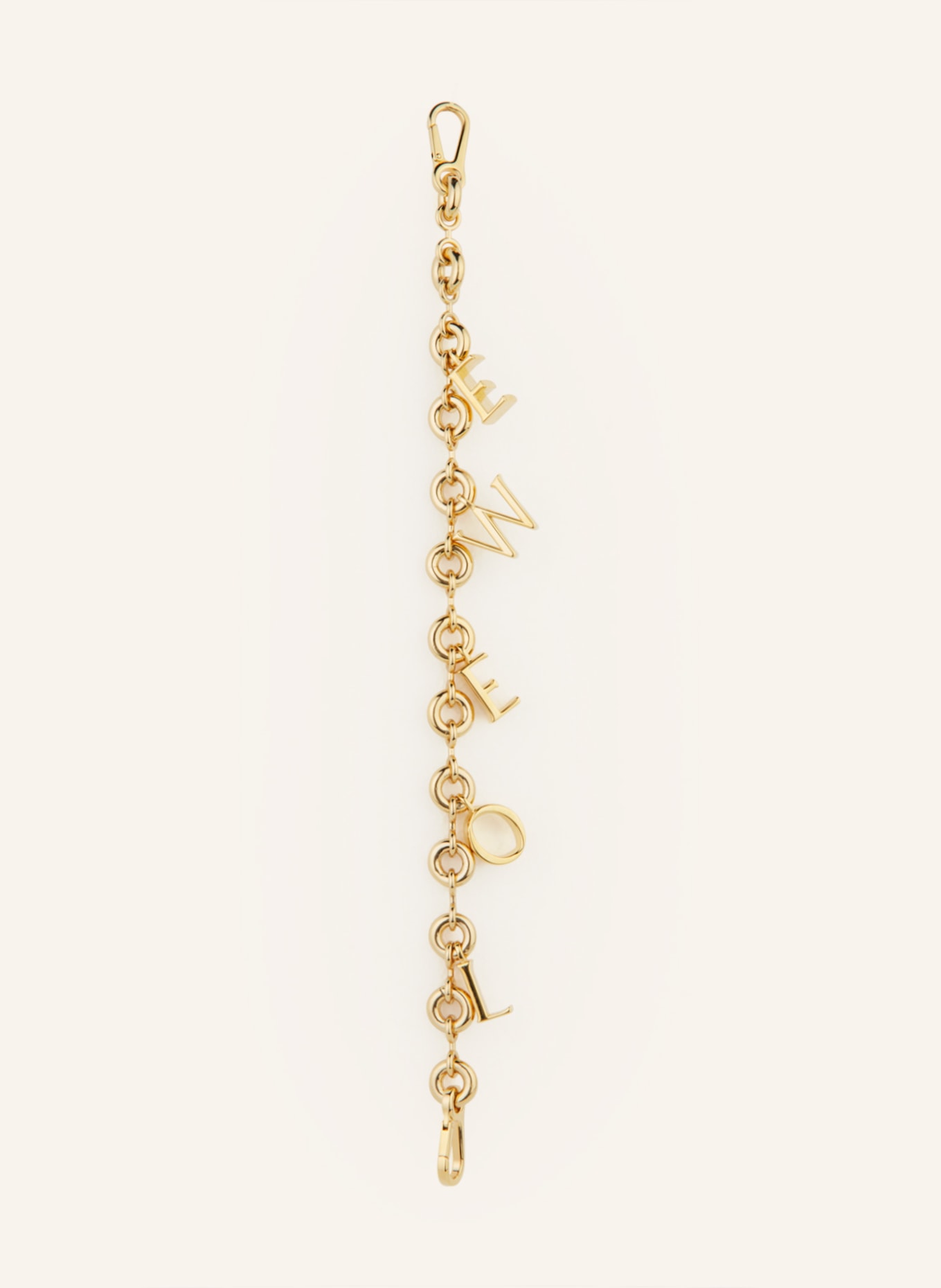 LOEWE Taschenanhänger DONUT CHAIN CHARM, Farbe: GOLD (Bild 1)