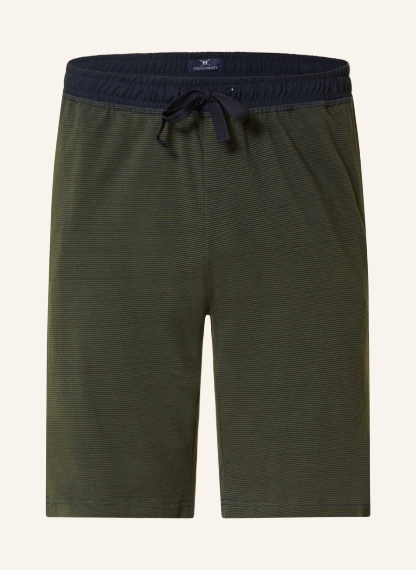 STROKESMAN'S Szorty od piżamy, Kolor: CIEMNOZIELONY/ GRANATOWY (Obrazek 1)