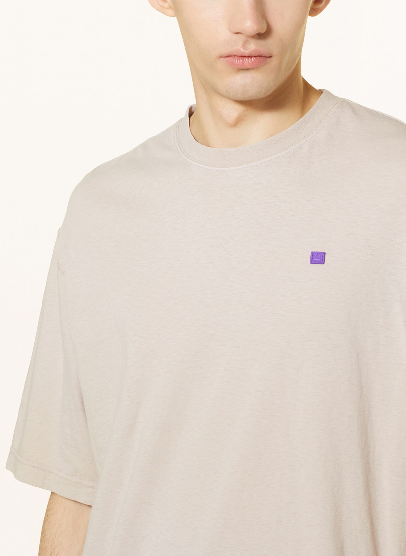 Acne Studios T-Shirt, Farbe: BEIGE (Bild 4)