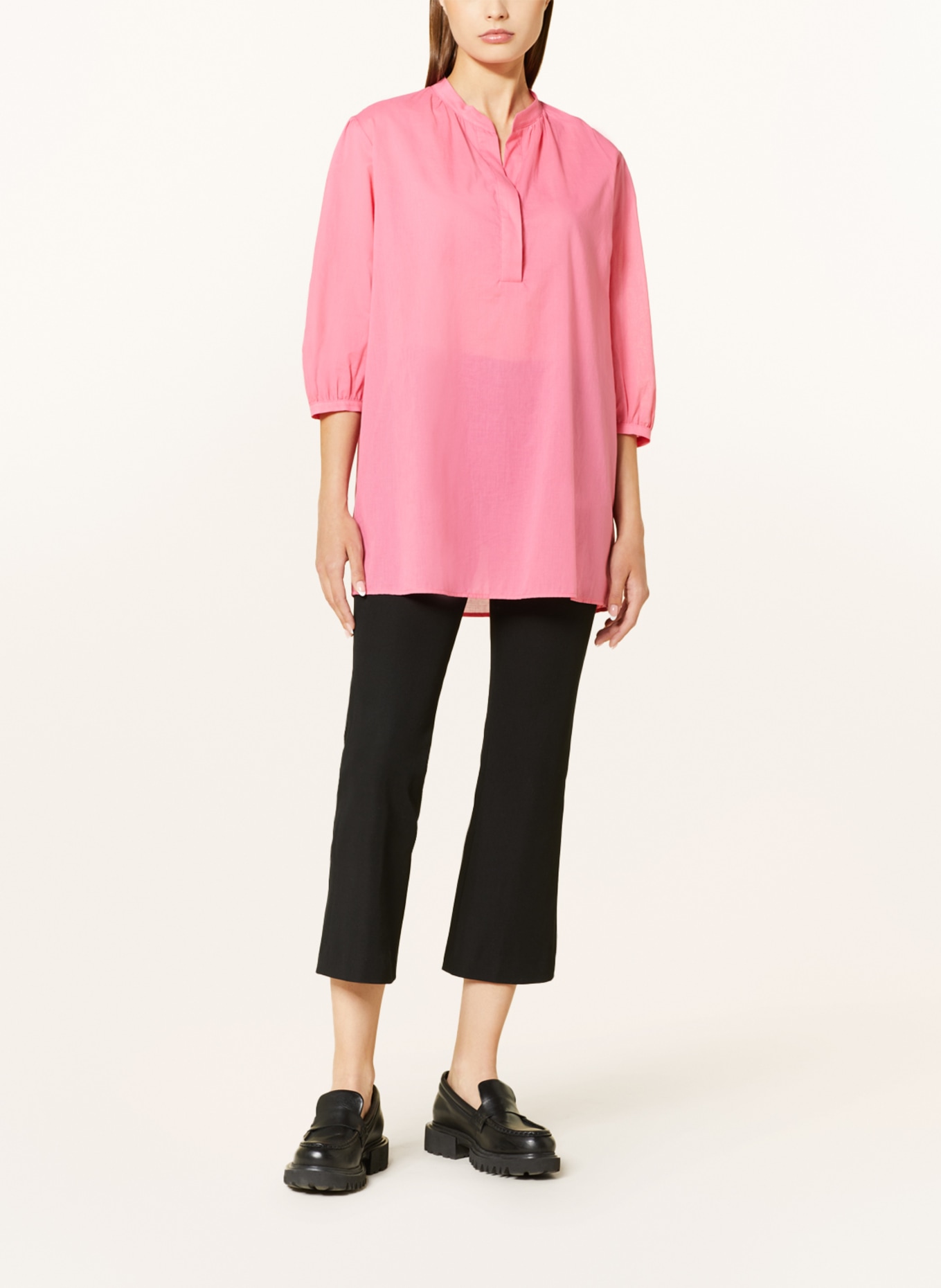 seidensticker Shirt blouse with 3/4 sleeves, Color: PINK (Image 2)