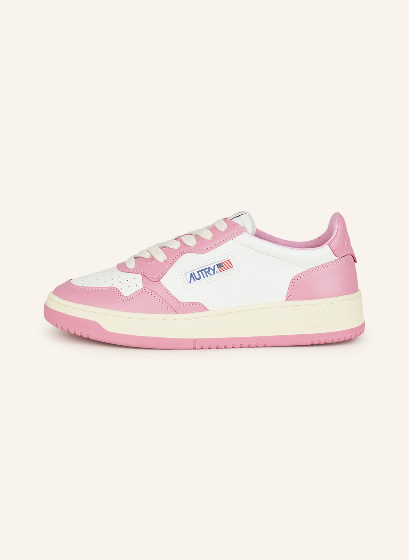AUTRY Sneakers MEDALIST, Color: WHITE/ PINK (Image 4)