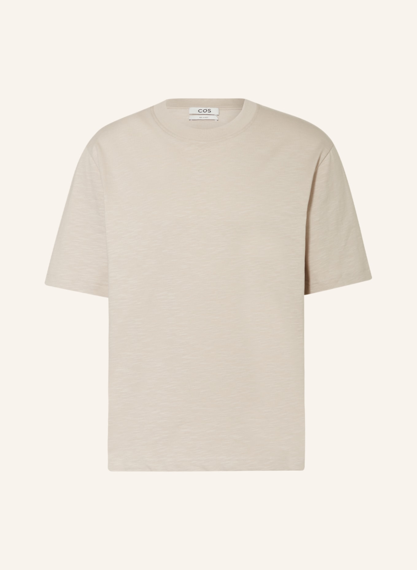 COS T-shirt, Color: BEIGE (Image 1)