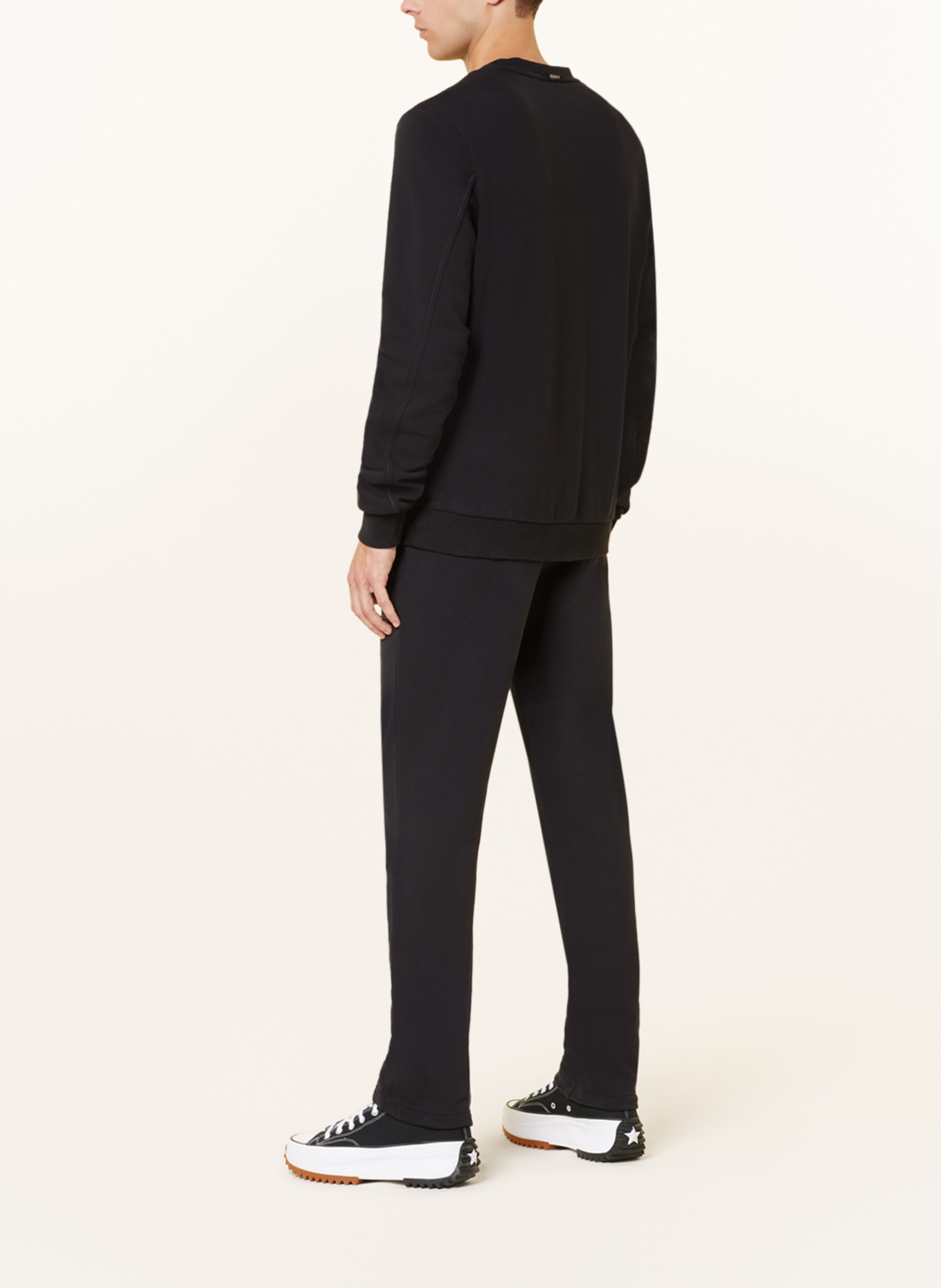 NAPAPIJRI Sweatshirt ICEBERG, Color: BLACK/ GRAY/ ORANGE (Image 3)