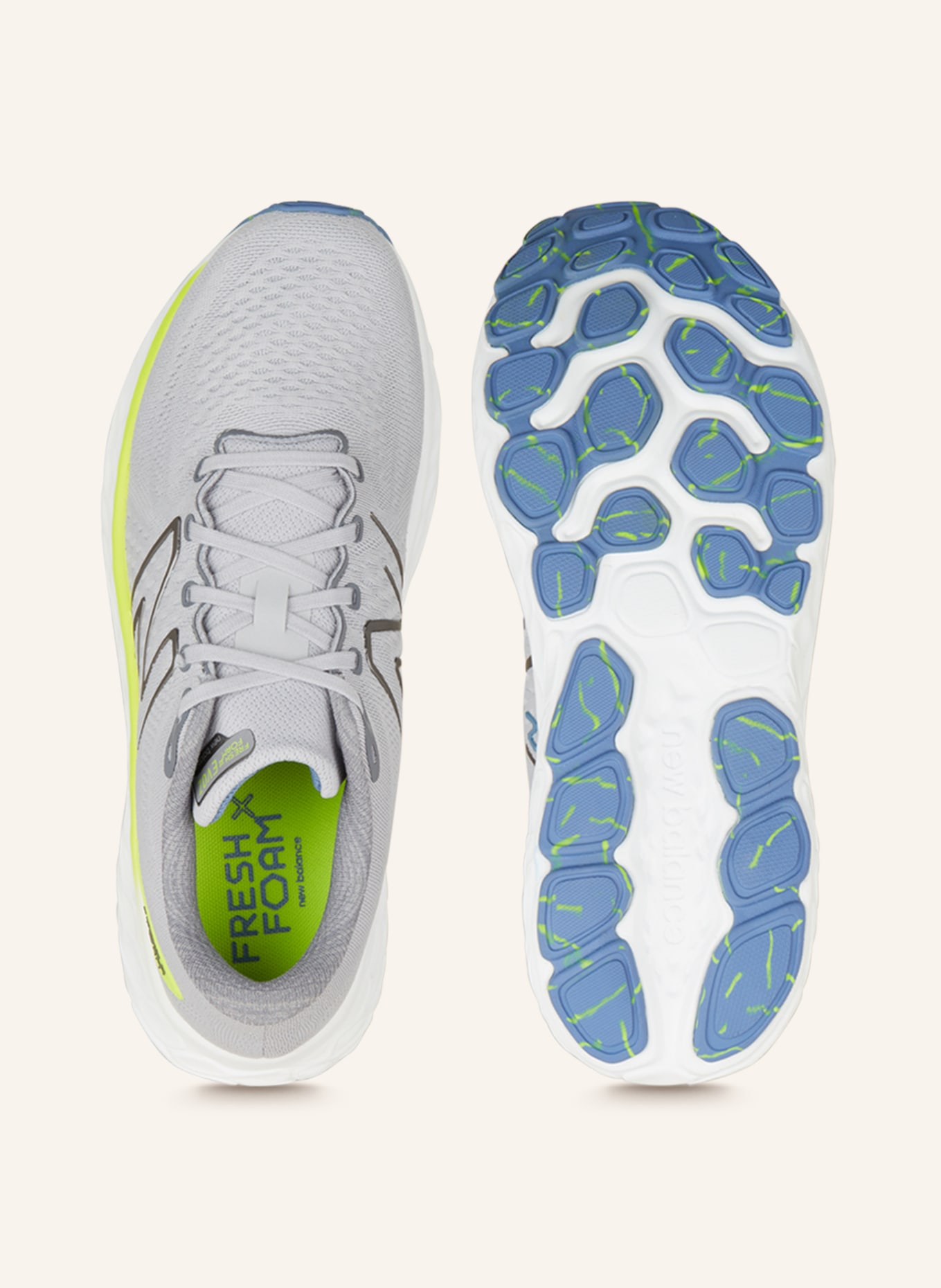 new balance Running shoes EVOZ, Color: LIGHT GRAY/ DARK GRAY/ NEON YELLOW (Image 5)