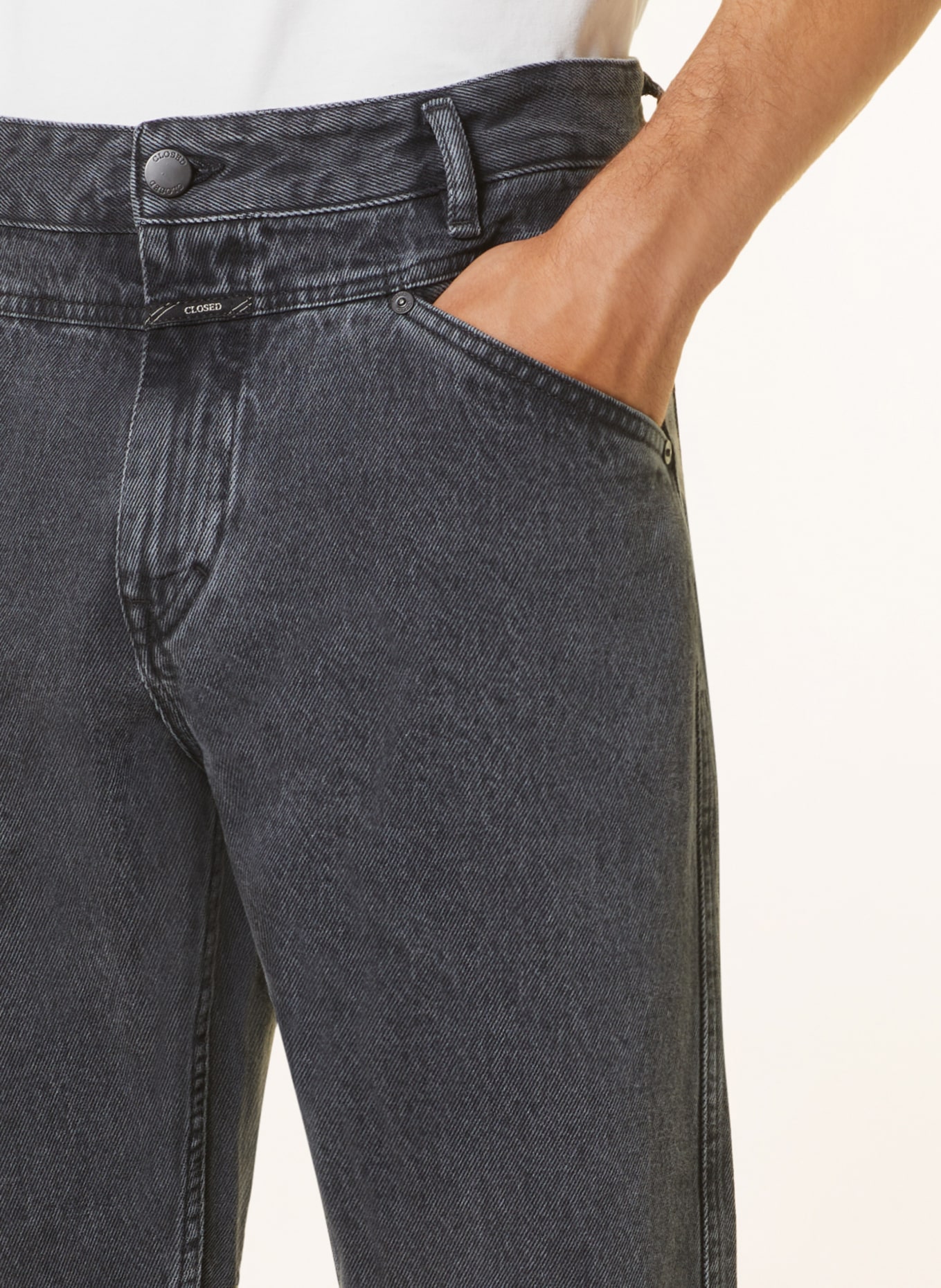 CLOSED Jeans X-LENT Tapered Fit, Farbe: BBK BLACK/BLACK (Bild 5)