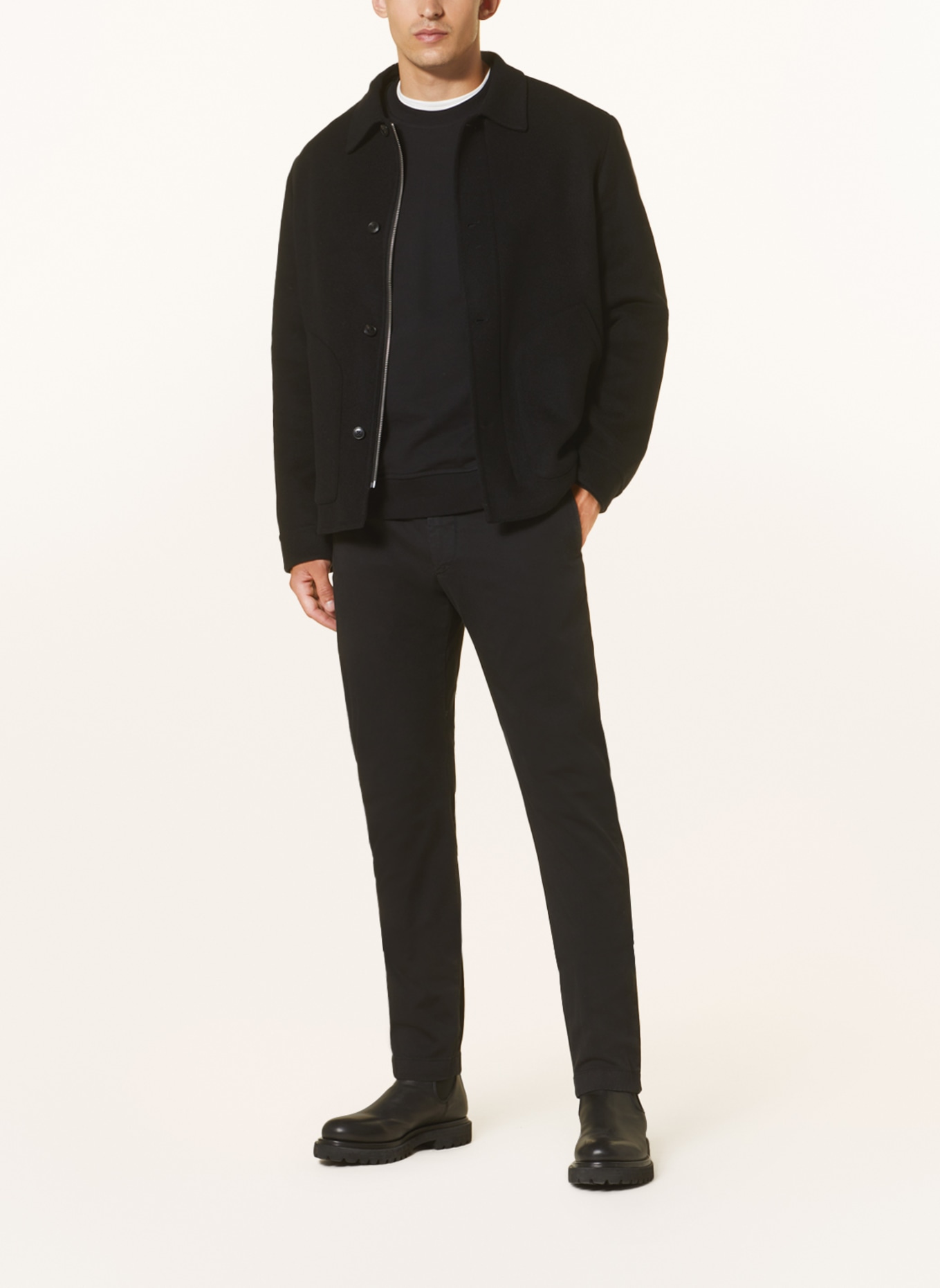 CLOSED Chinos CLIFTON slim fit, Color: BLACK (Image 2)