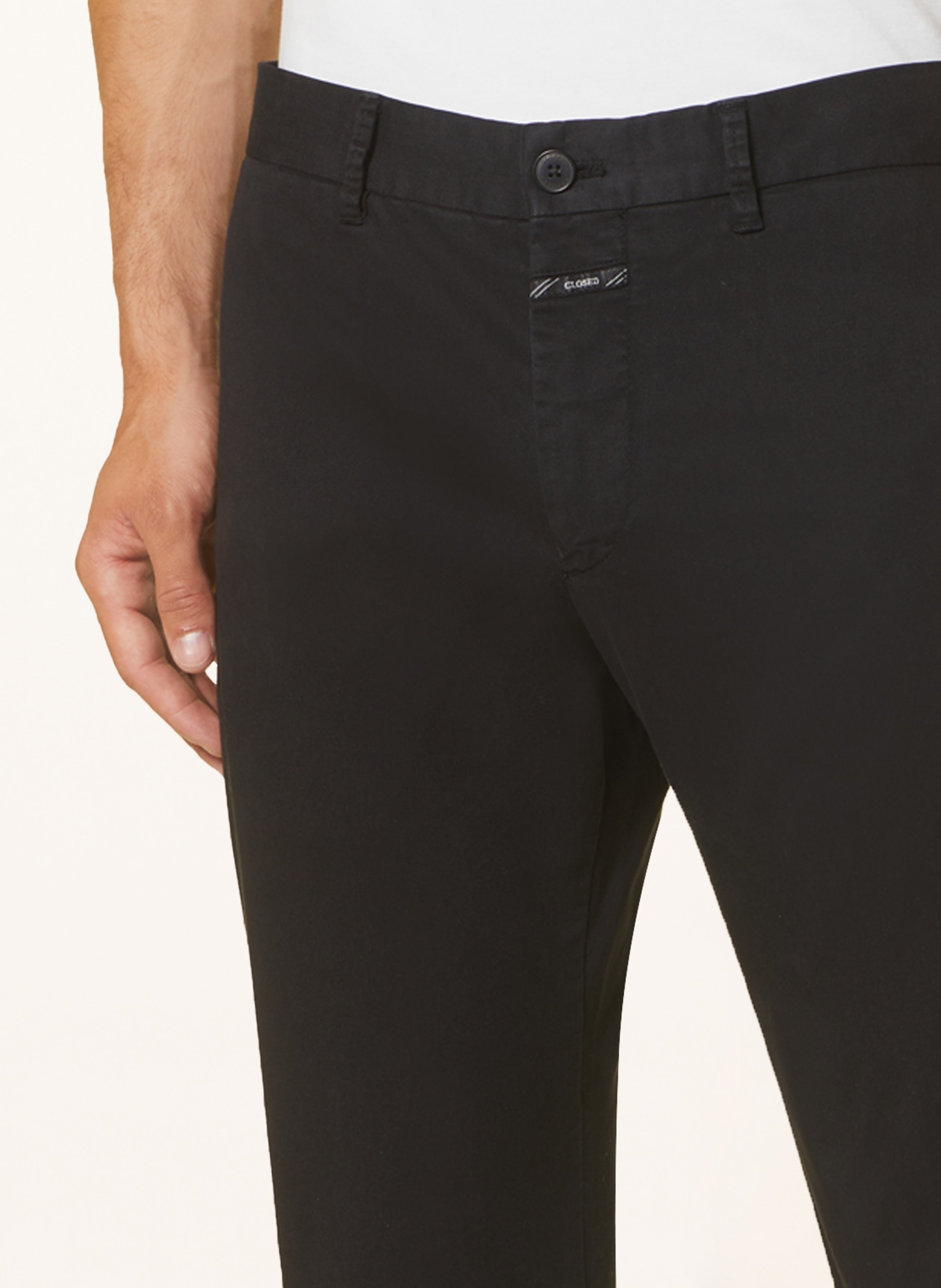 CLOSED Chinos CLIFTON slim fit, Color: BLACK (Image 5)