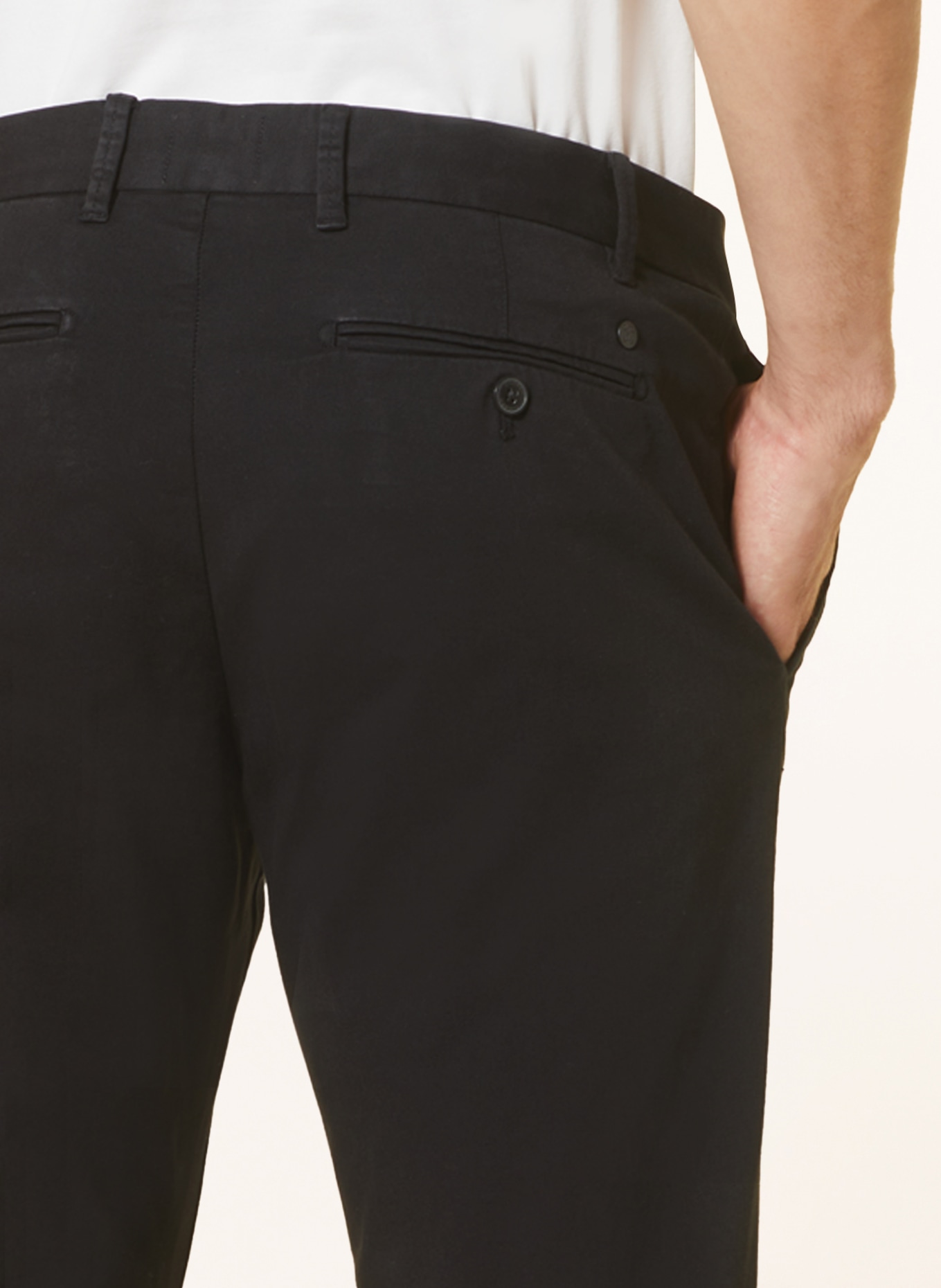 CLOSED Chinos CLIFTON slim fit, Color: BLACK (Image 6)