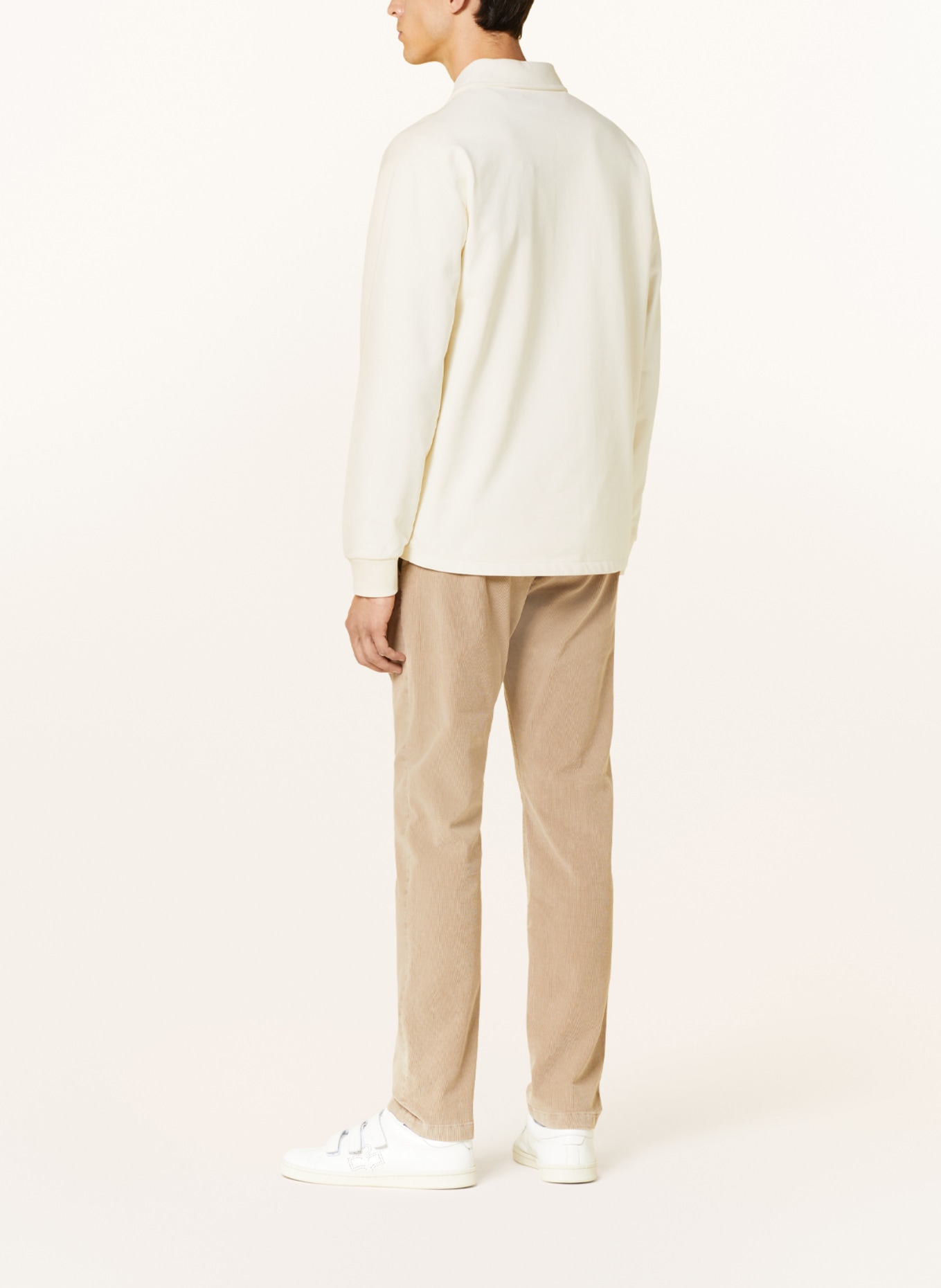 CLOSED Jersey-Poloshirt, Farbe: ECRU (Bild 3)