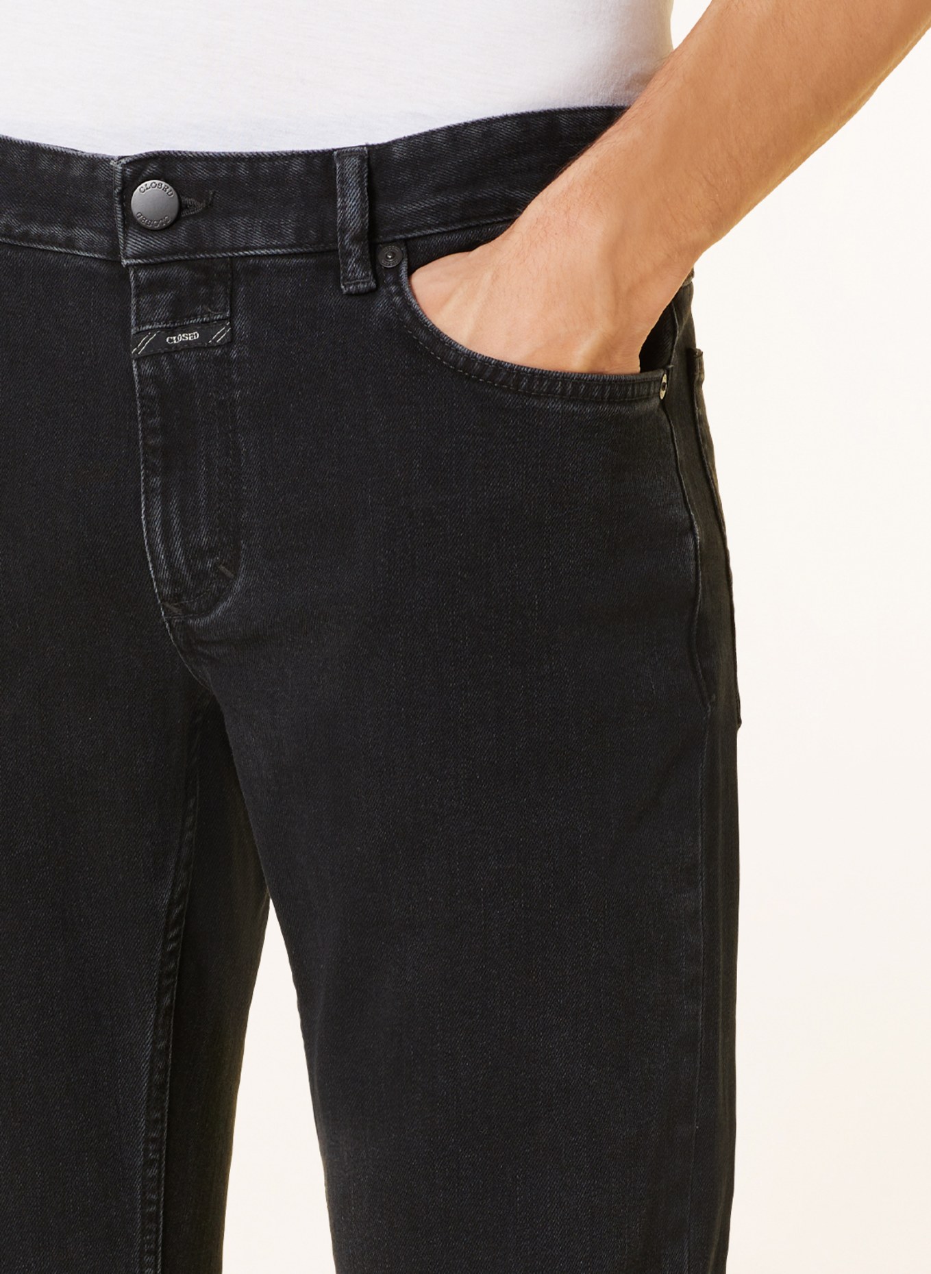 CLOSED Jeans UNITY Extra Slim Fit, Farbe: BBK BLACK/BLACK (Bild 5)