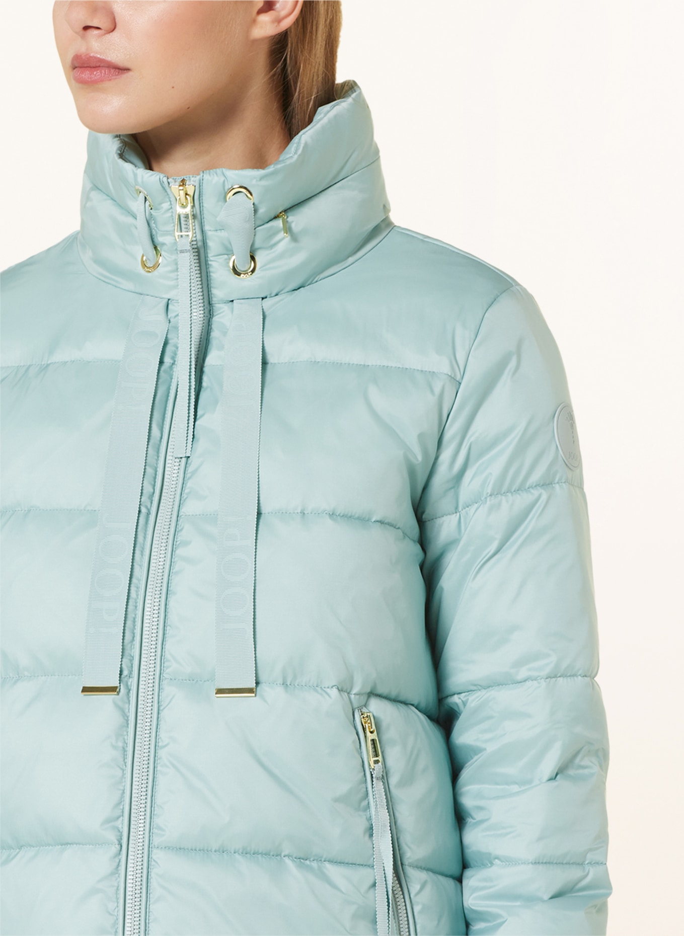 JOOP! Quilted jacket, Color: TURQUOISE (Image 4)