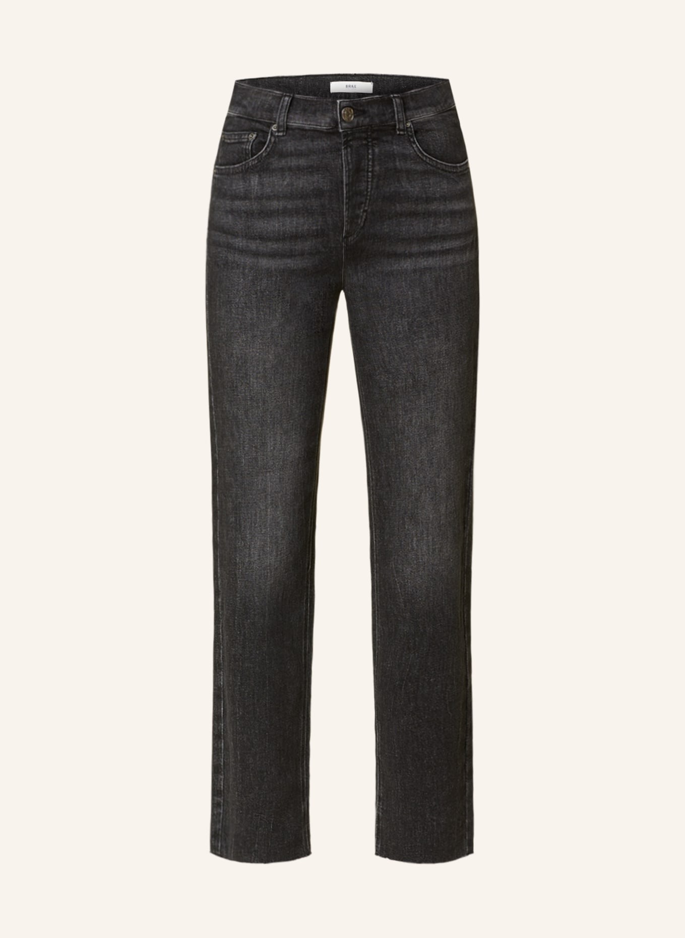 BRAX Straight Jeans MADISON, Farbe: 09 USED DARK GREY (Bild 1)