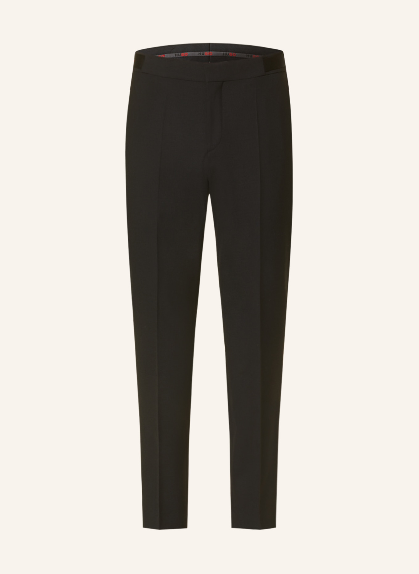 HUGO Spodnie garniturowe GETLIN extra slim fit, Kolor: CZARNY (Obrazek 1)