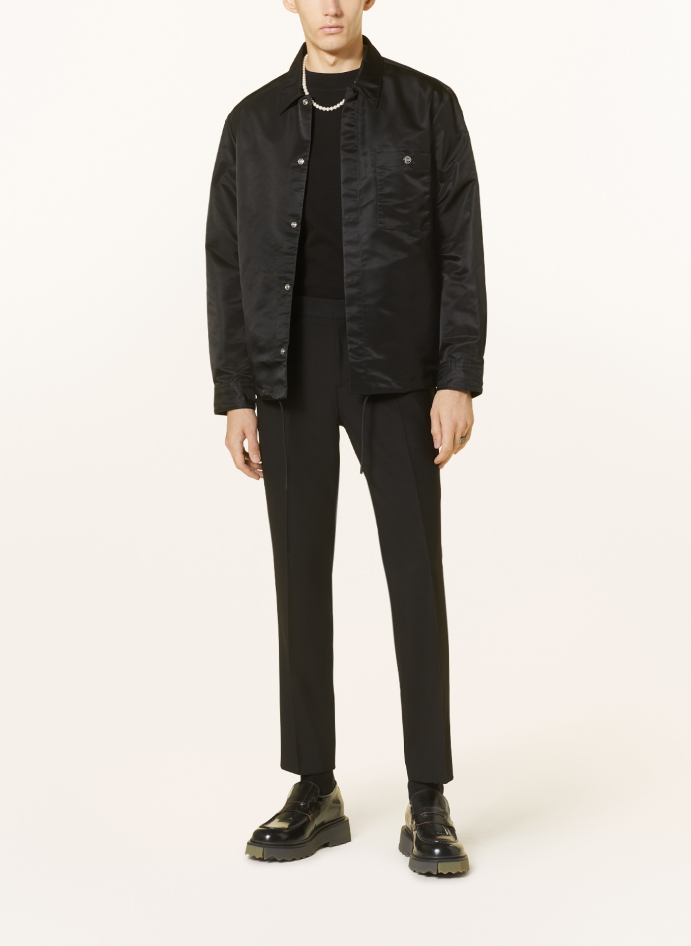 HUGO Trousers GETLIN extra slim fit, Color: BLACK (Image 2)