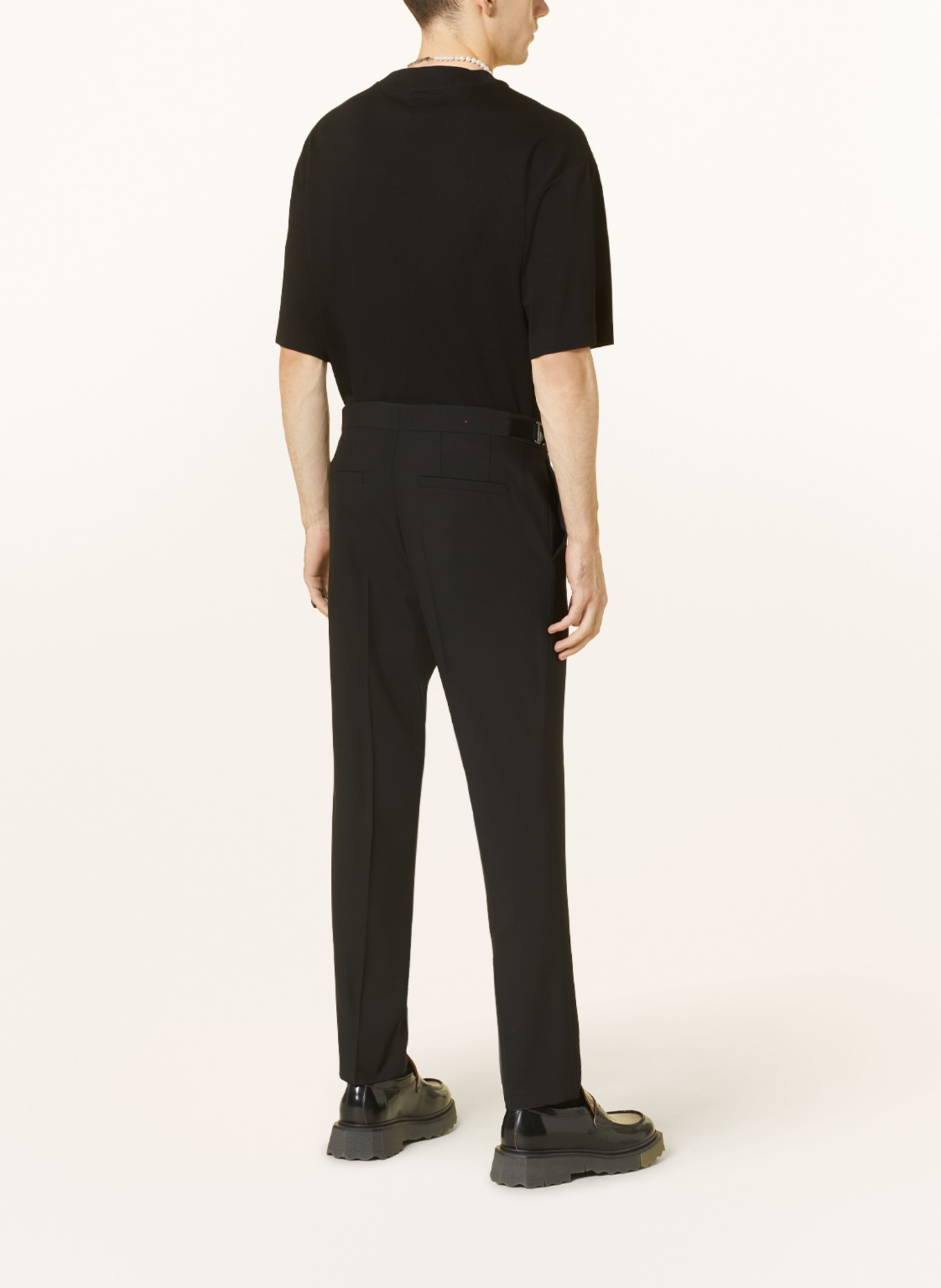 HUGO Spodnie garniturowe GETLIN extra slim fit, Kolor: CZARNY (Obrazek 3)