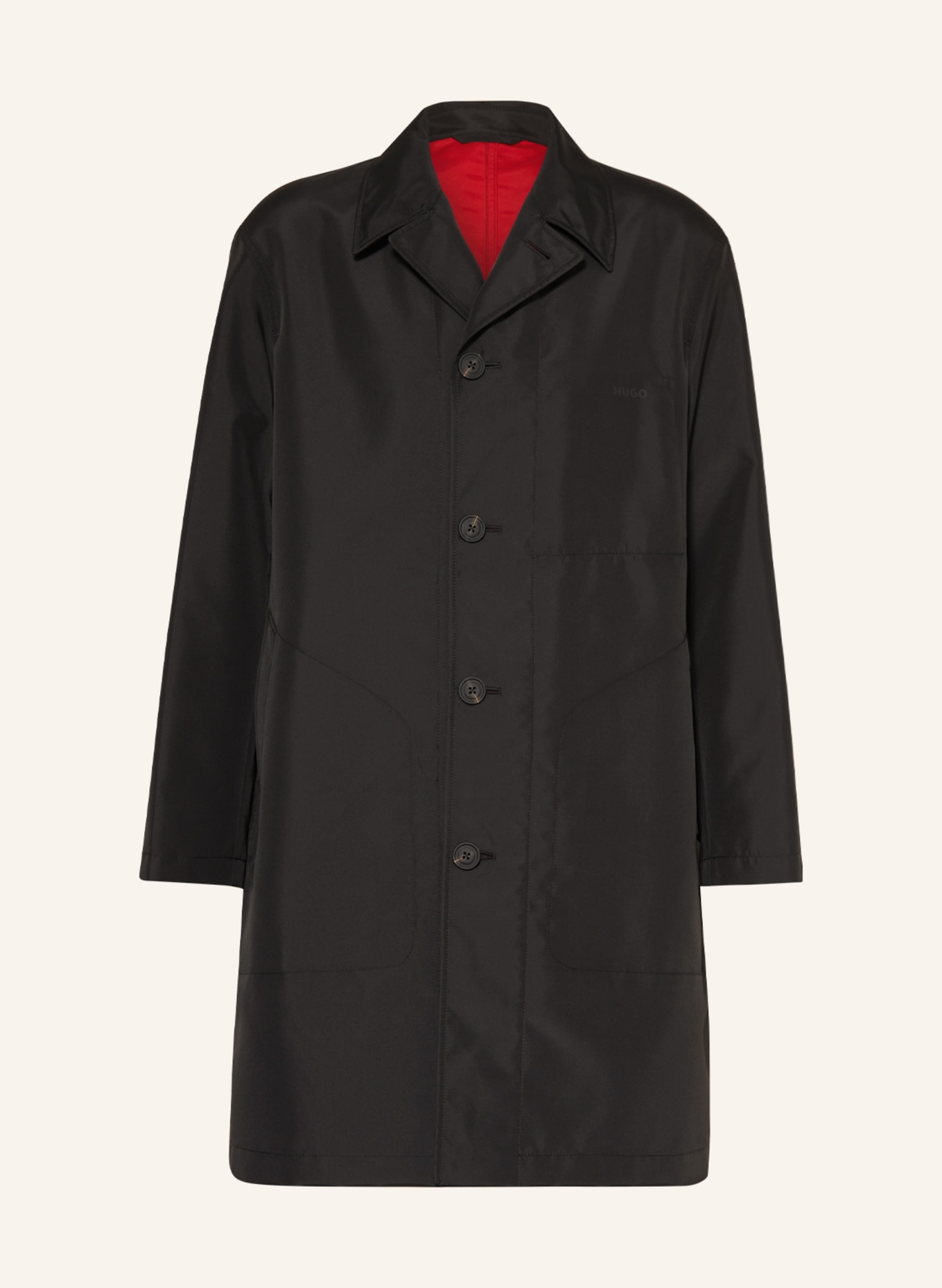 HUGO Coat MUNIR, Color: BLACK (Image 1)