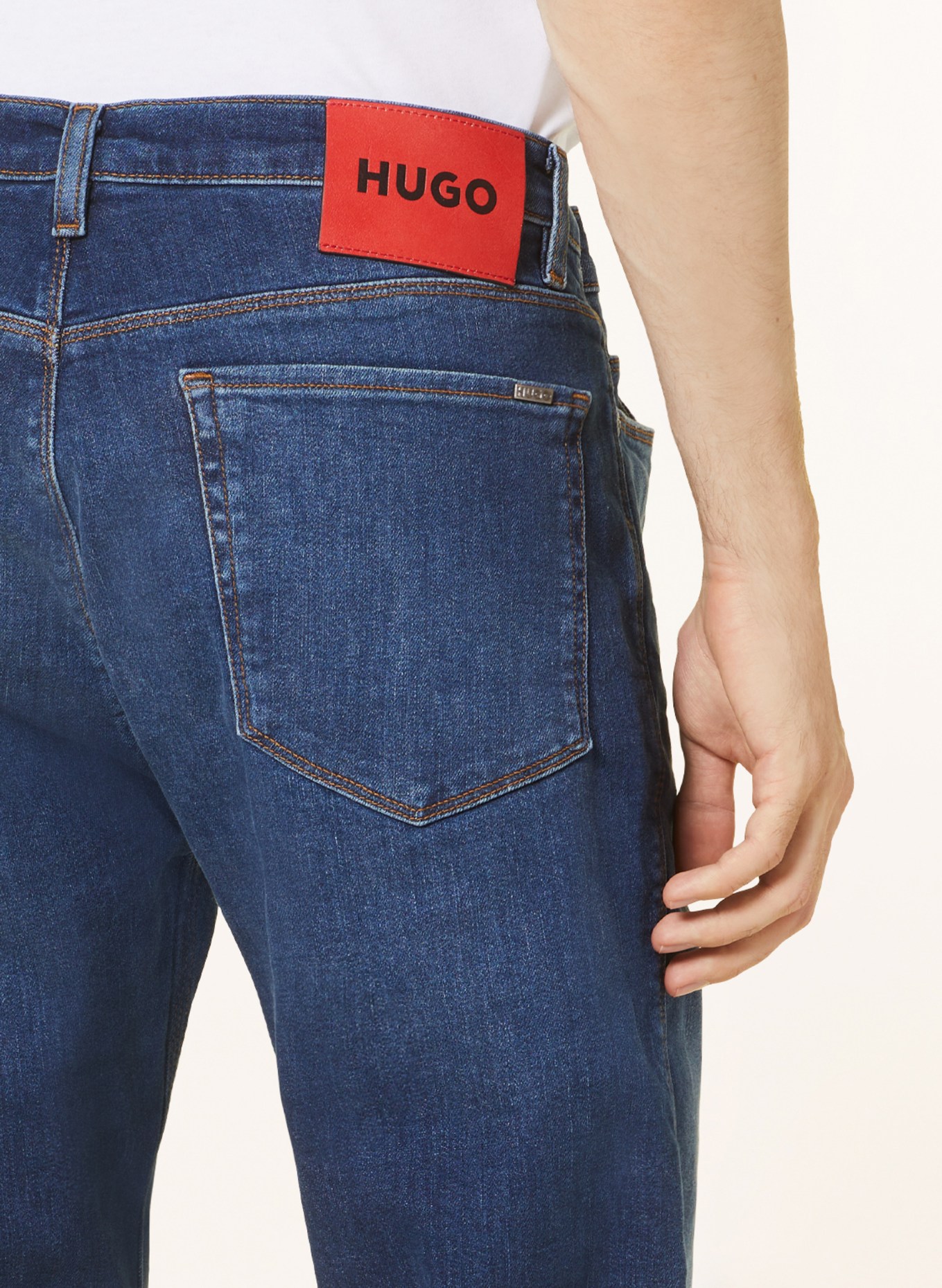 HUGO Jeans HUGO slim fit, Color: 429 MEDIUM BLUE (Image 6)