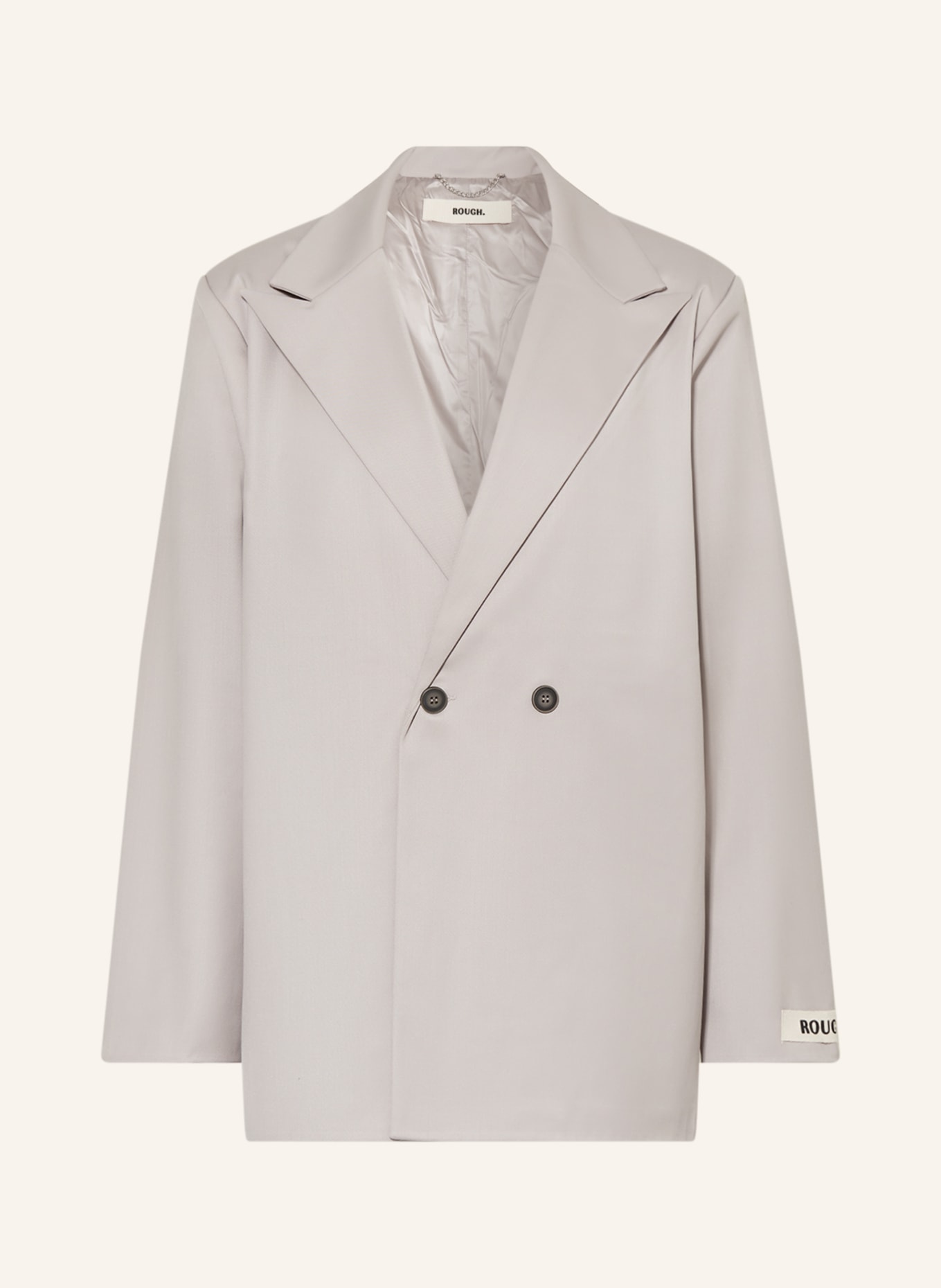 rough. Tailored jacket comfort fit, Color: CREAM (Image 1)