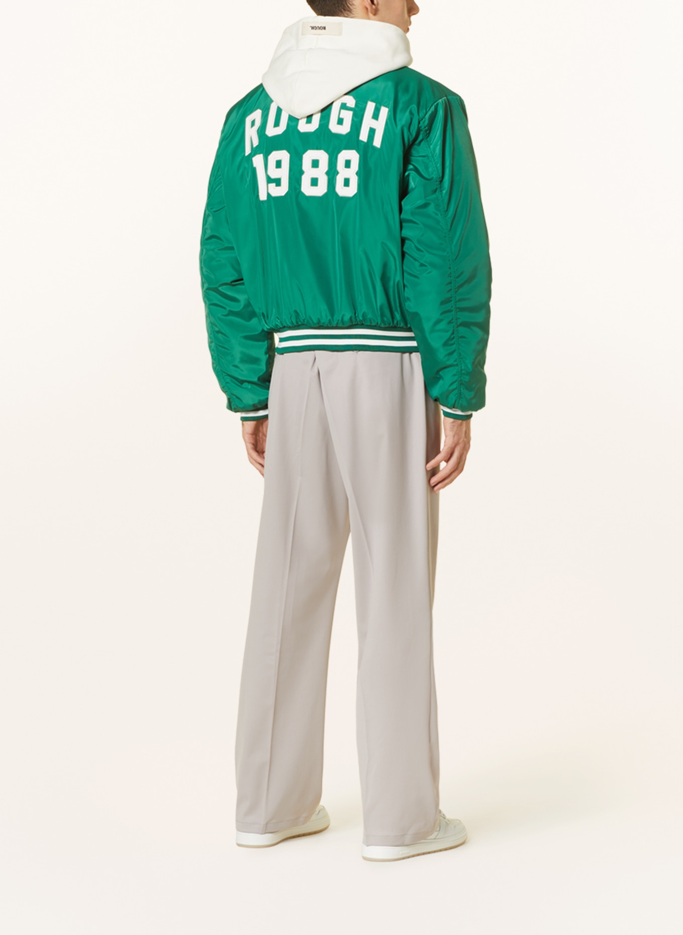 rough. College jacket ETERNAL