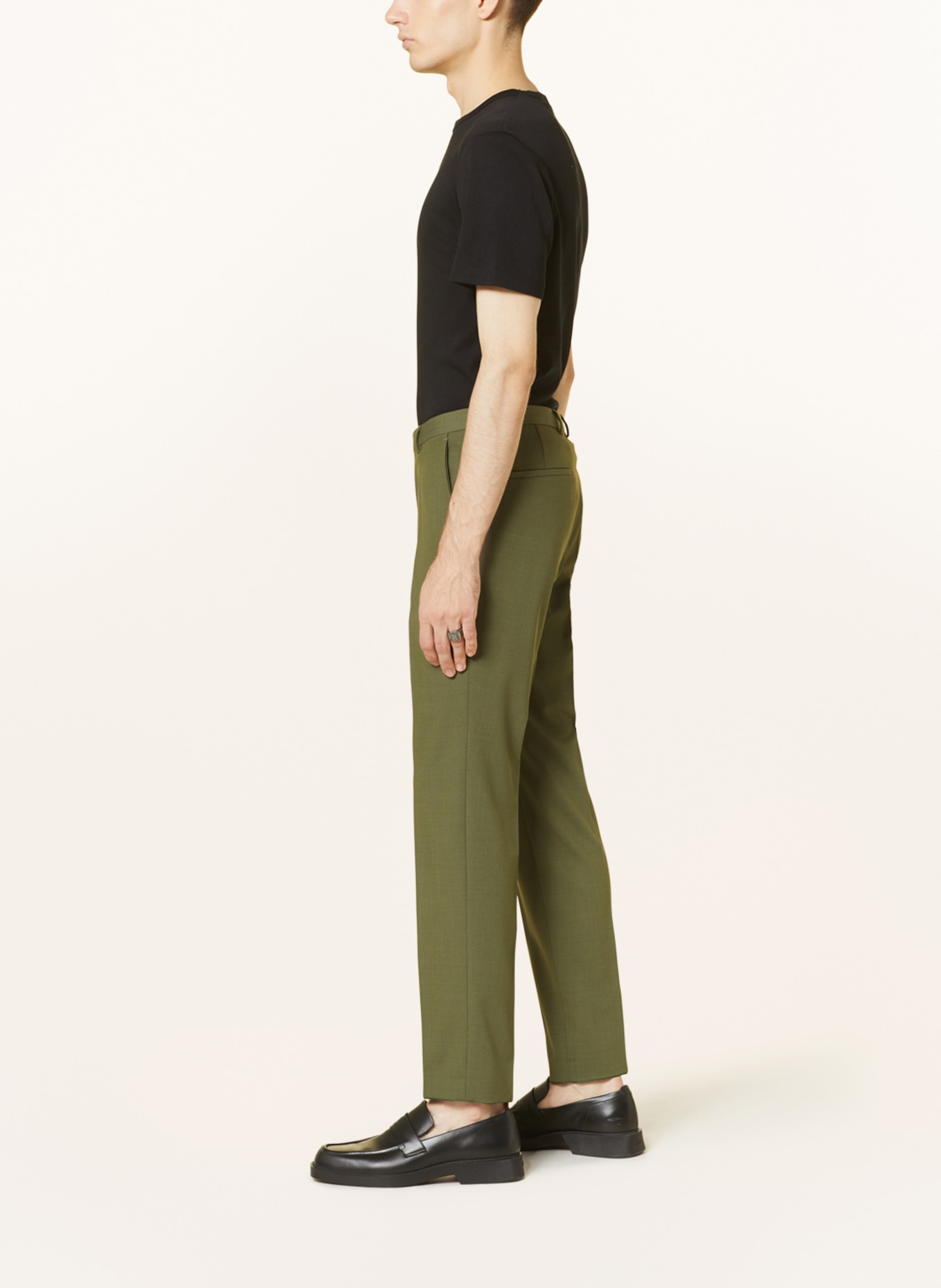 HUGO Anzughose HESTEN Extra Slim Fit, Farbe: GRÜN (Bild 5)