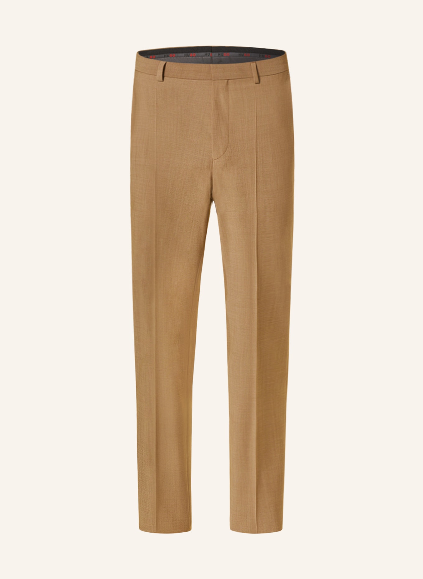 HUGO Suit trousers HESTEN 232X Slim fit, Color: 280 OPEN BEIGE (Image 1)
