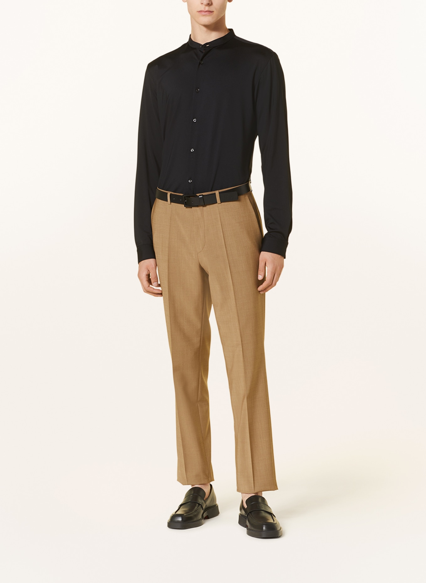 HUGO Suit trousers HESTEN 232X Slim fit, Color: 280 OPEN BEIGE (Image 3)