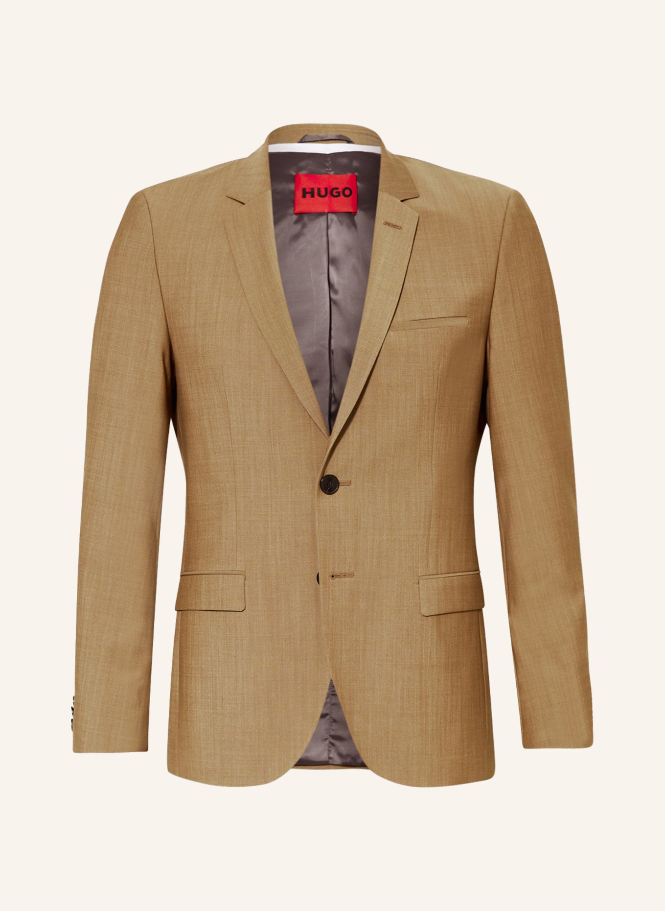 HUGO Suit jacket ARTI 232X Slim fit, Color: 280 OPEN BEIGE (Image 1)