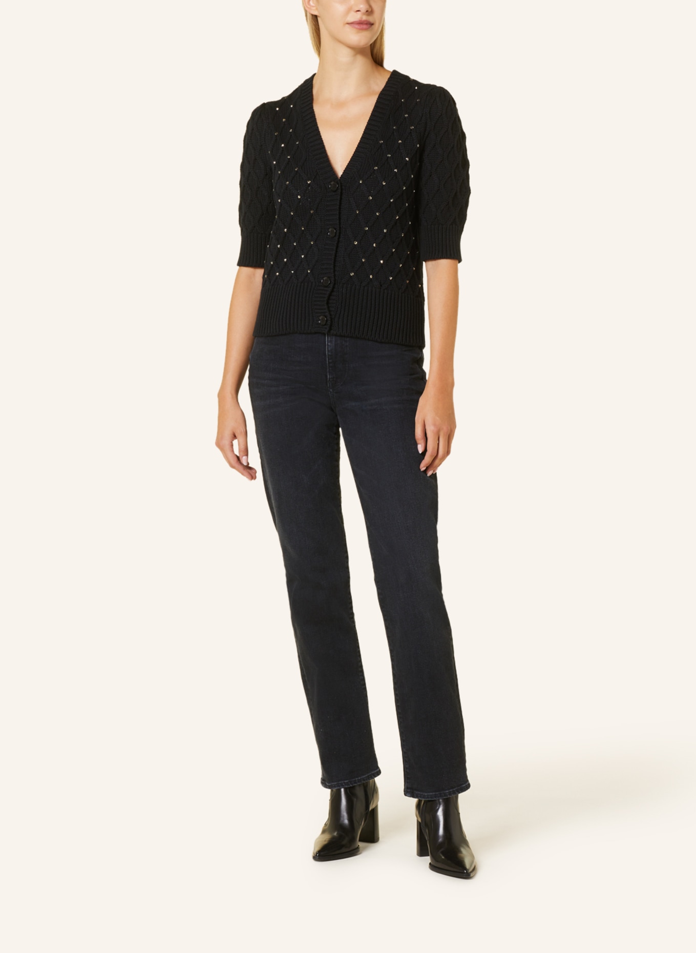 Black rivet sweater hot sale
