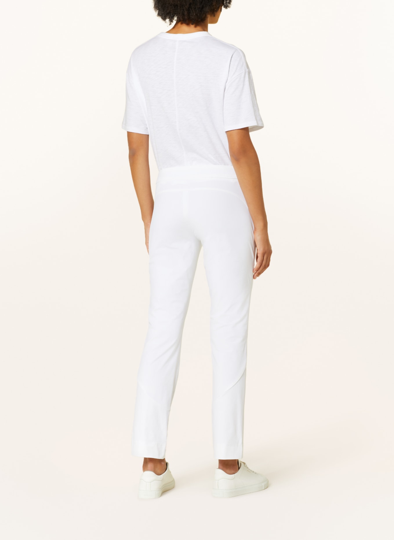 SPORTALM 7/8 golf trousers, Color: WHITE (Image 3)