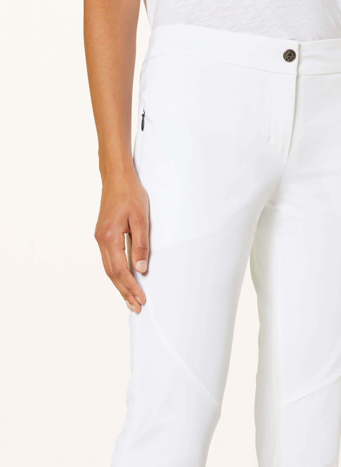 SPORTALM 7/8 golf trousers, Color: WHITE (Image 5)