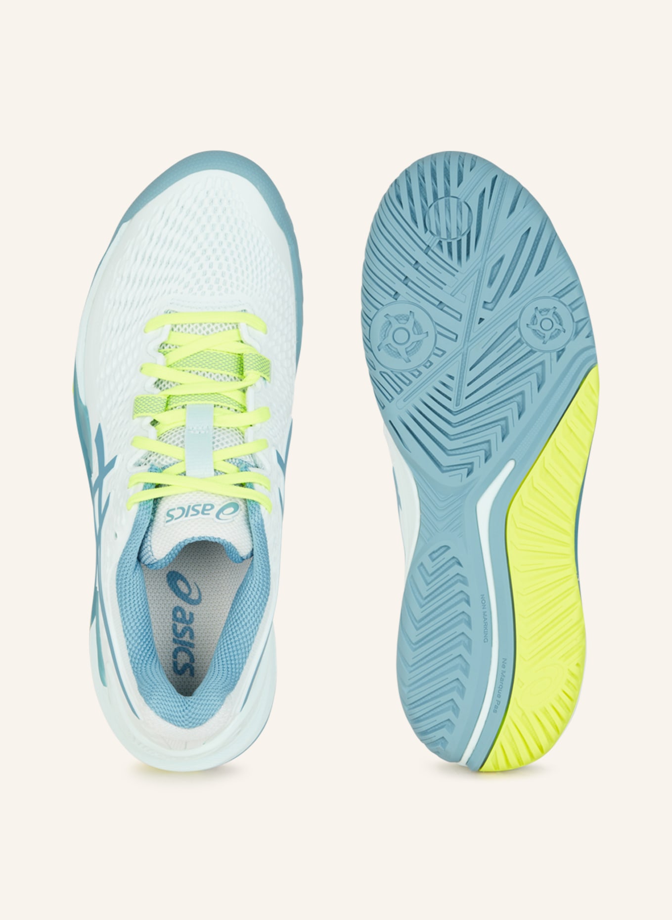 ASICS Tennis shoes GEL-RESOLUTION 9, Color: MINT/ TEAL (Image 5)