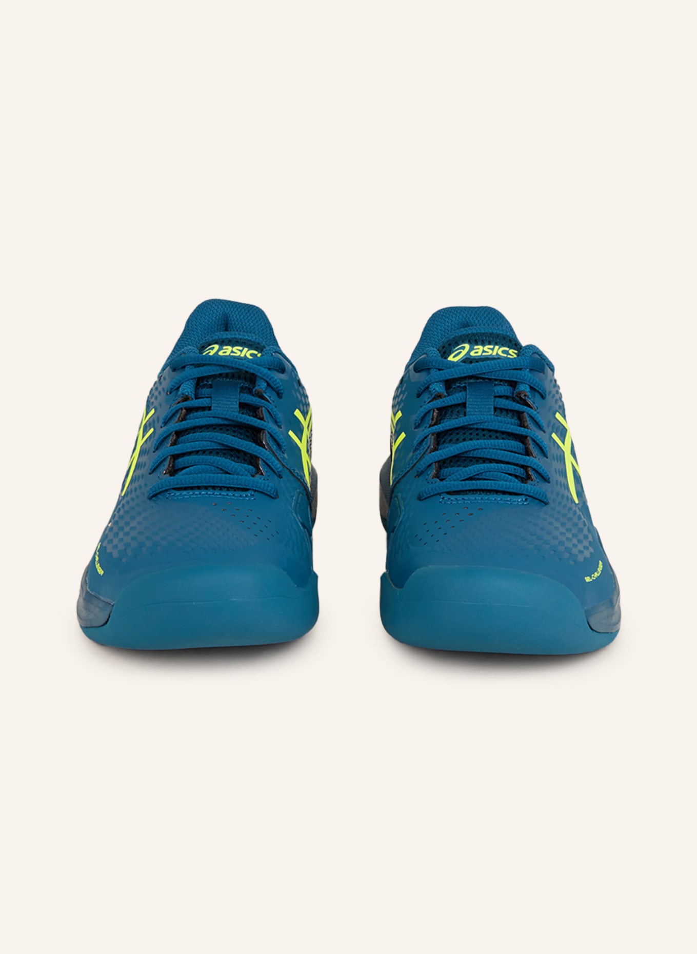 ASICS Tennis shoes GEL-CHALLENGER 14, Color: TEAL/ NEON YELLOW (Image 3)