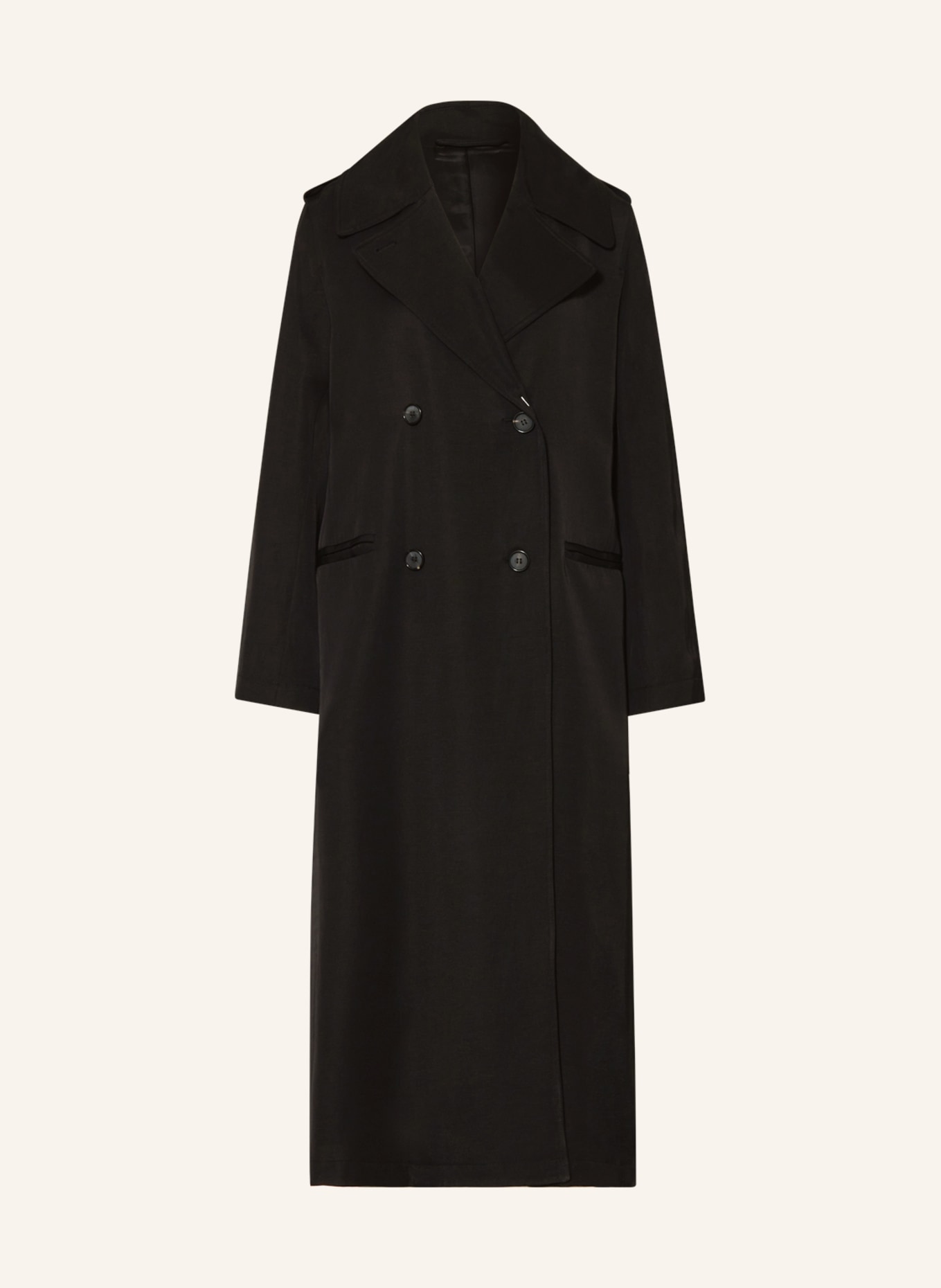 TOTEME Coat, Color: BLACK (Image 1)