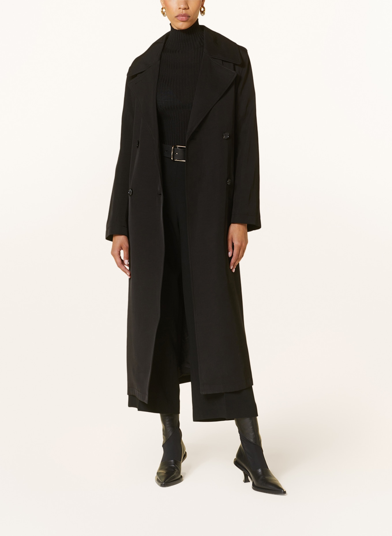 TOTEME Coat, Color: BLACK (Image 2)