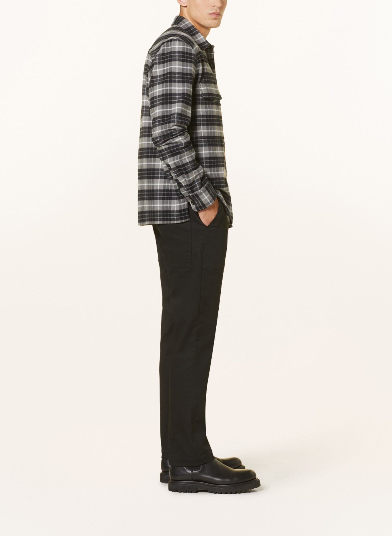 DRYKORN Trousers JAMARO regular fit, Color: BLACK (Image 4)