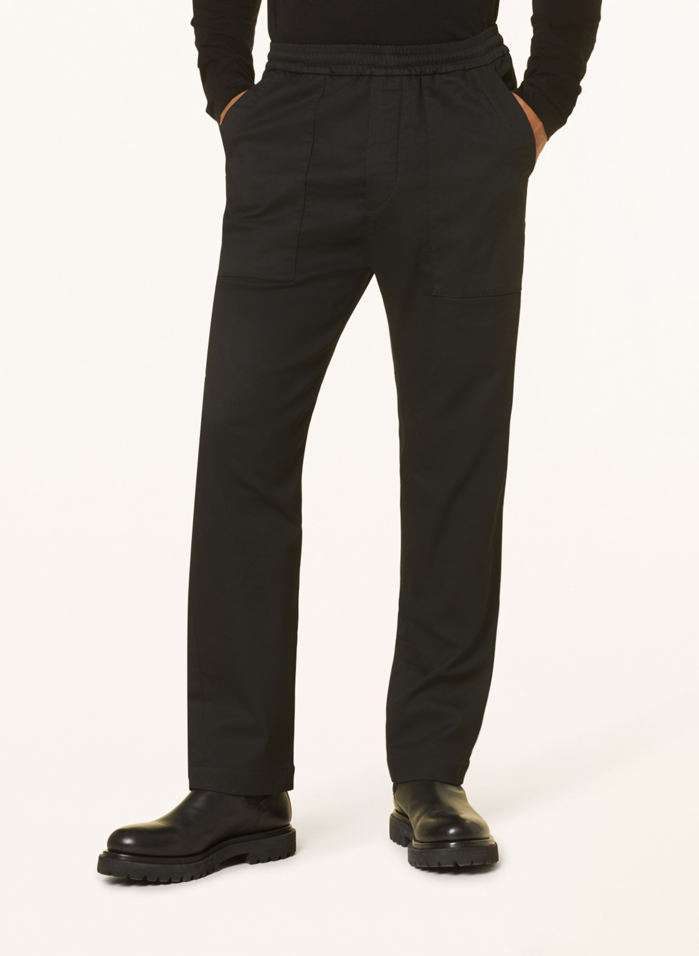 DRYKORN Trousers JAMARO regular fit, Color: BLACK (Image 5)