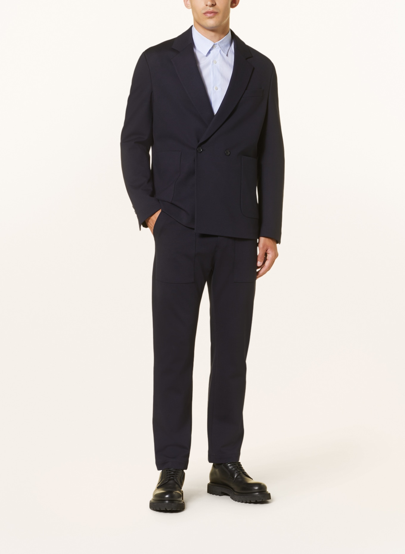 DRYKORN Oblekové kalhoty JAMARO Regular Fit, Barva: 3000 blau (Obrázek 2)