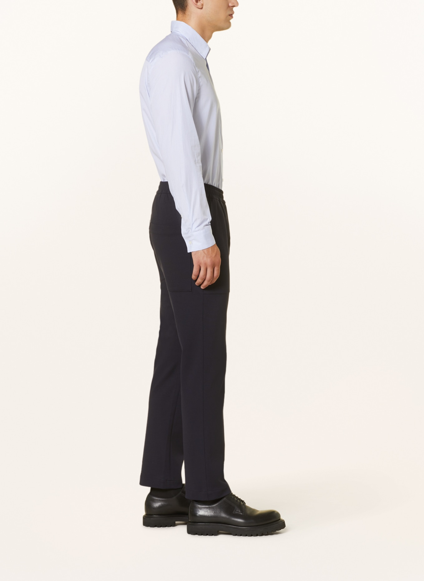 DRYKORN Oblekové kalhoty JAMARO Regular Fit, Barva: 3000 blau (Obrázek 5)