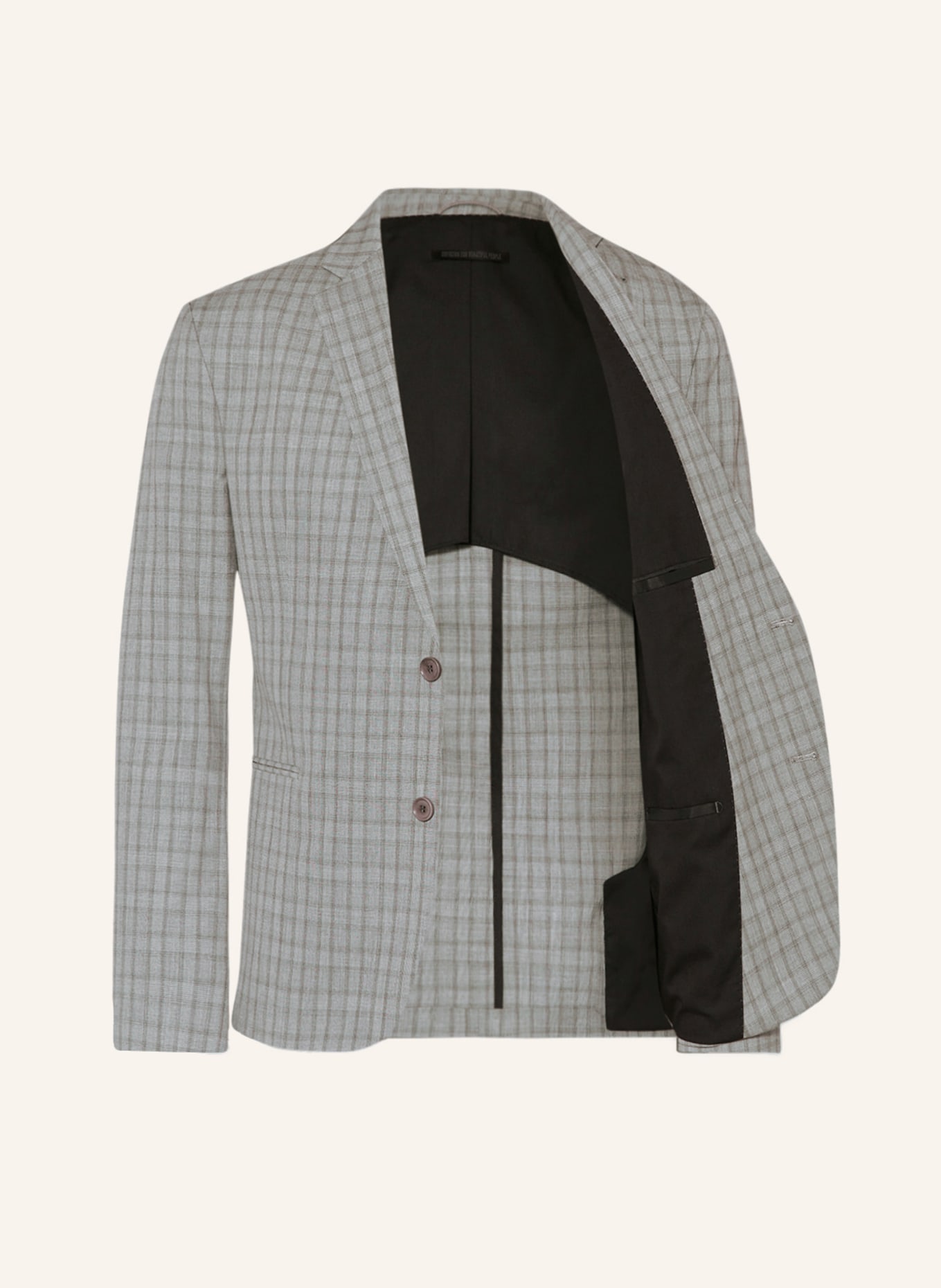 DRYKORN Oblekové sako HURLEY Extra Slim Fit, Barva: 6402 grau (Obrázek 4)