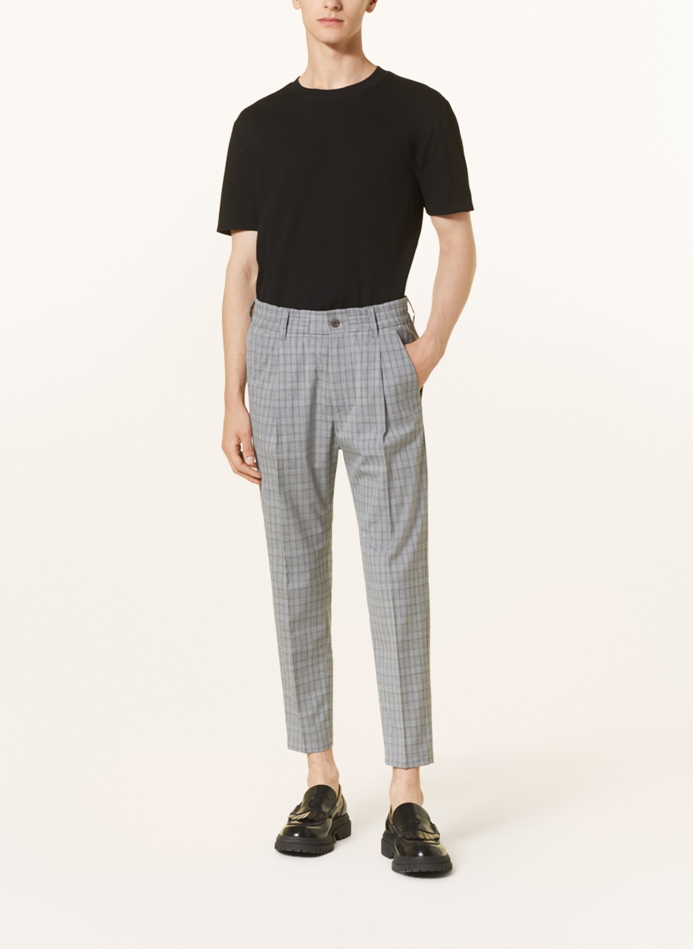 DRYKORN Oblekové kalhoty CHASY Extra Slim Fit, Barva: 6402 grau (Obrázek 3)