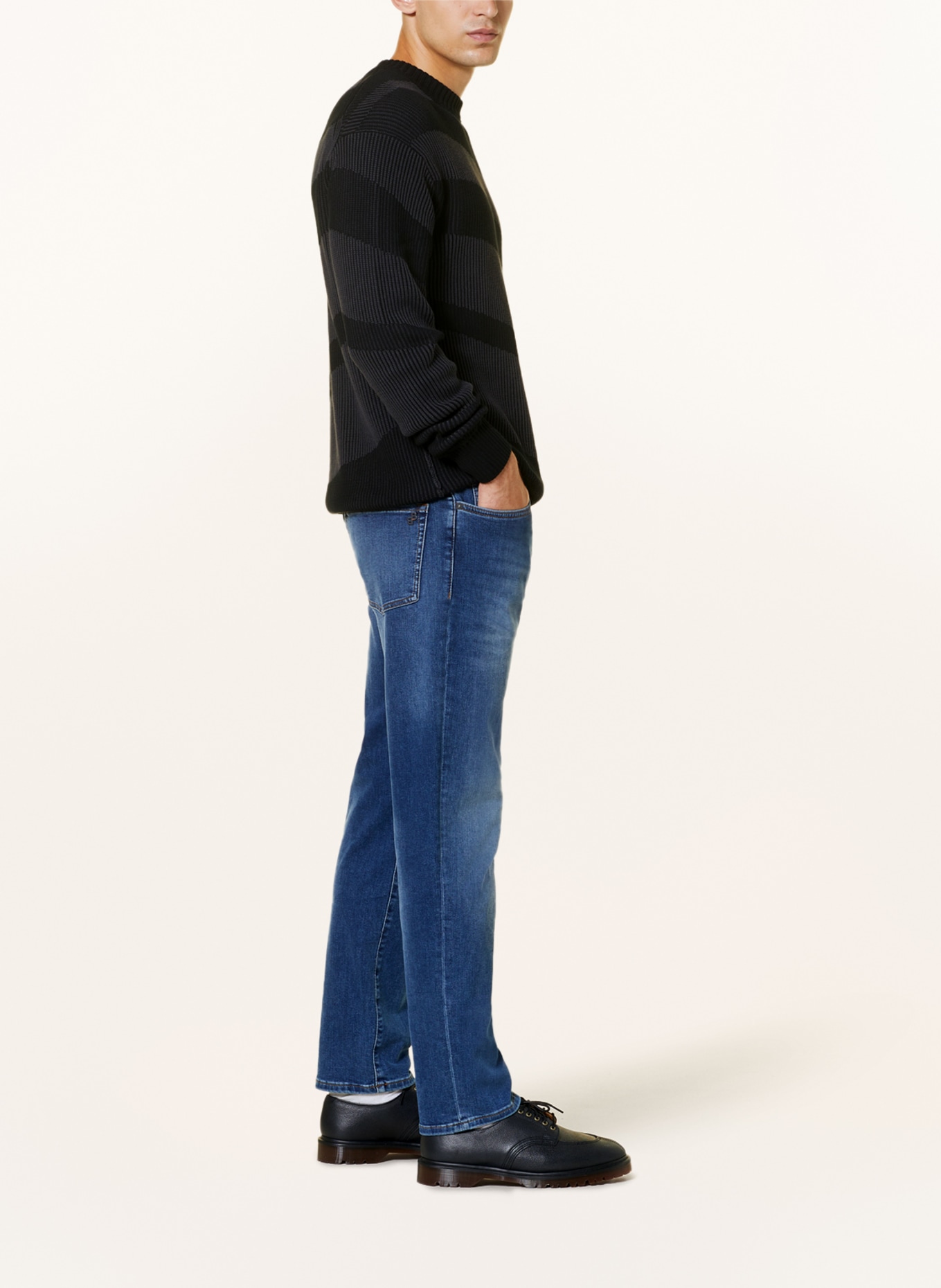 BOSS Jeans RE MAINE straight fit, Color: 439 BRIGHT BLUE (Image 4)