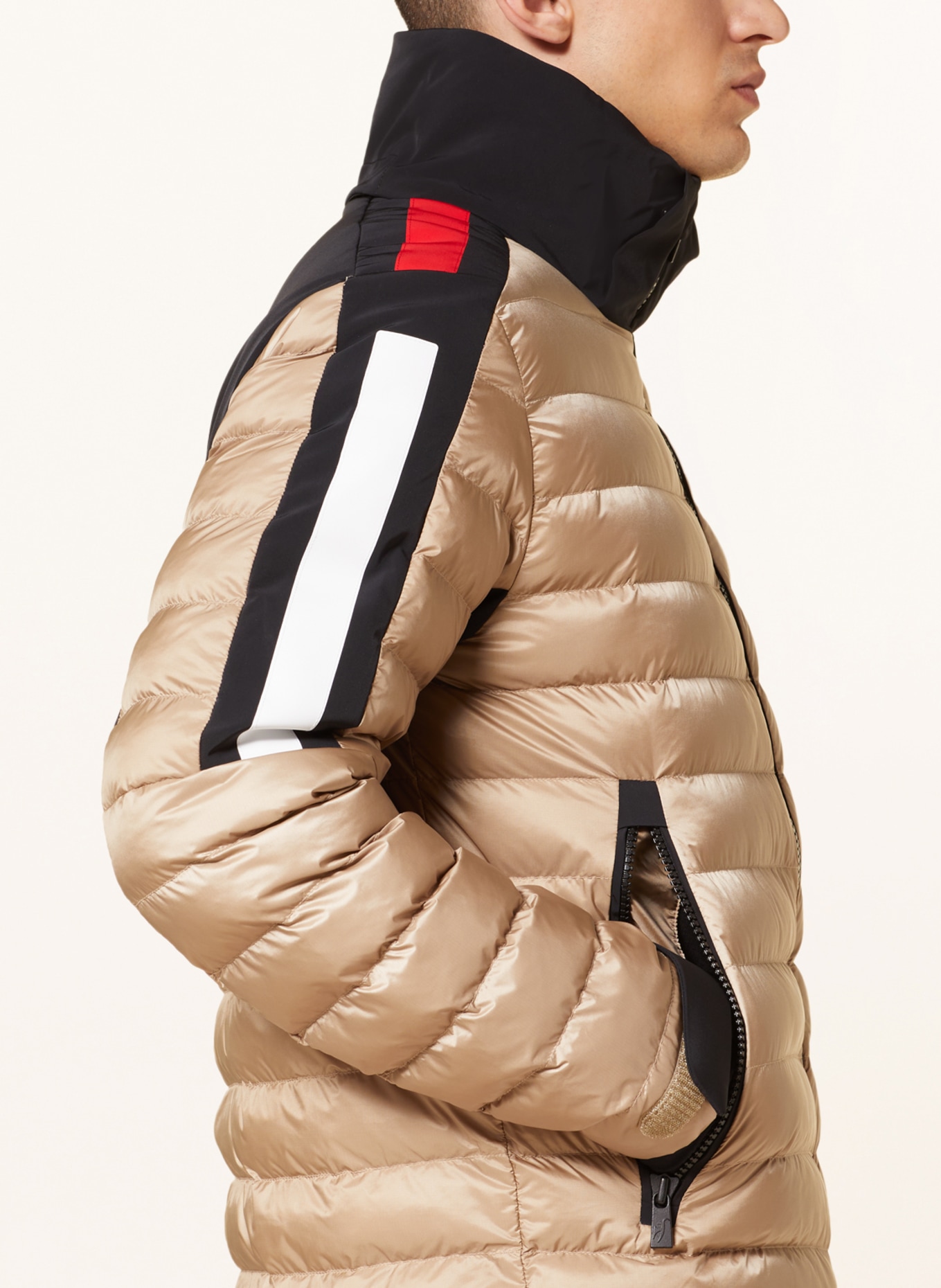 toni sailer Ski jacket KALE, Color: BEIGE/ BLACK (Image 6)