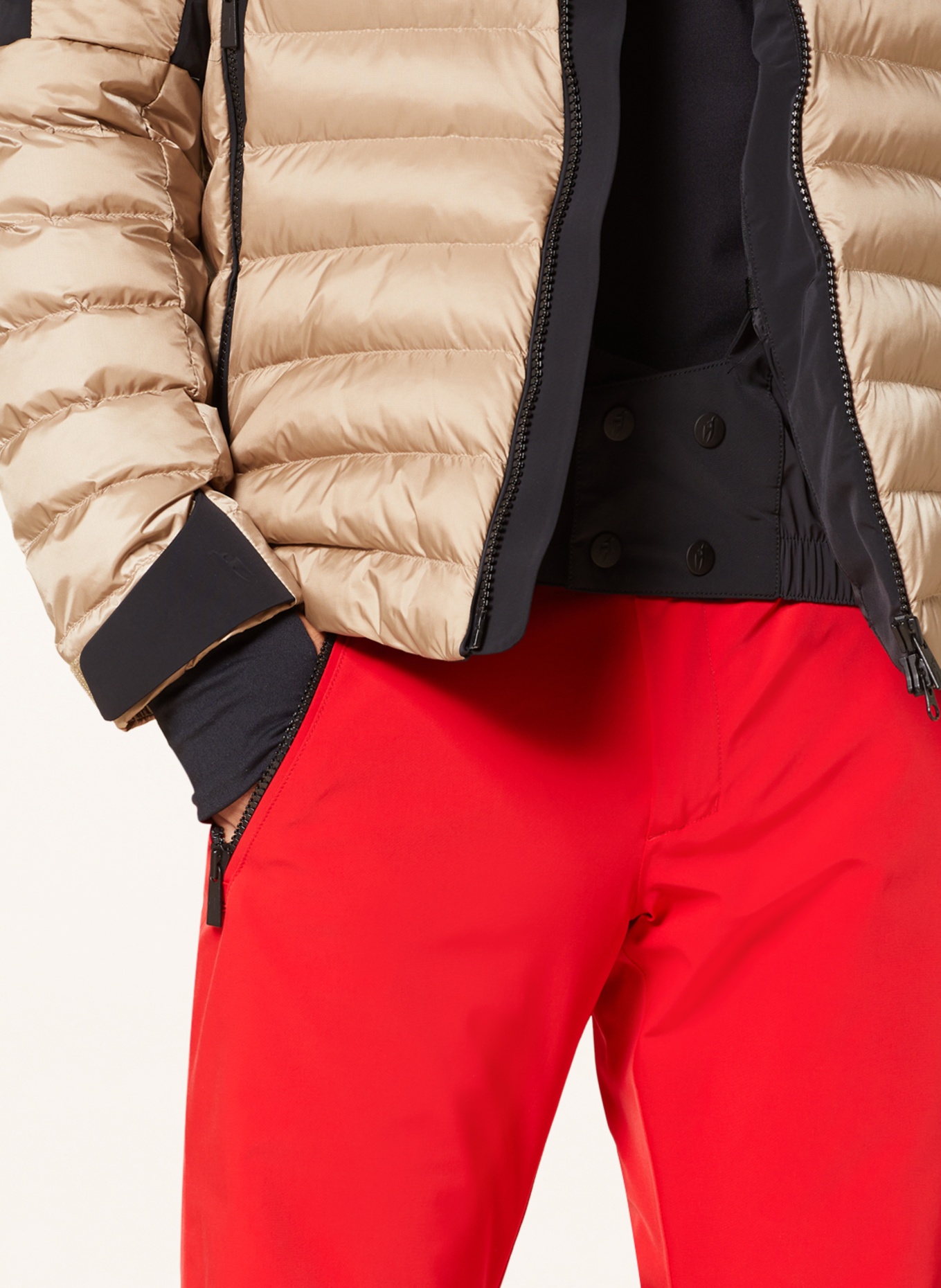 toni sailer Ski jacket KALE, Color: BEIGE/ BLACK (Image 7)