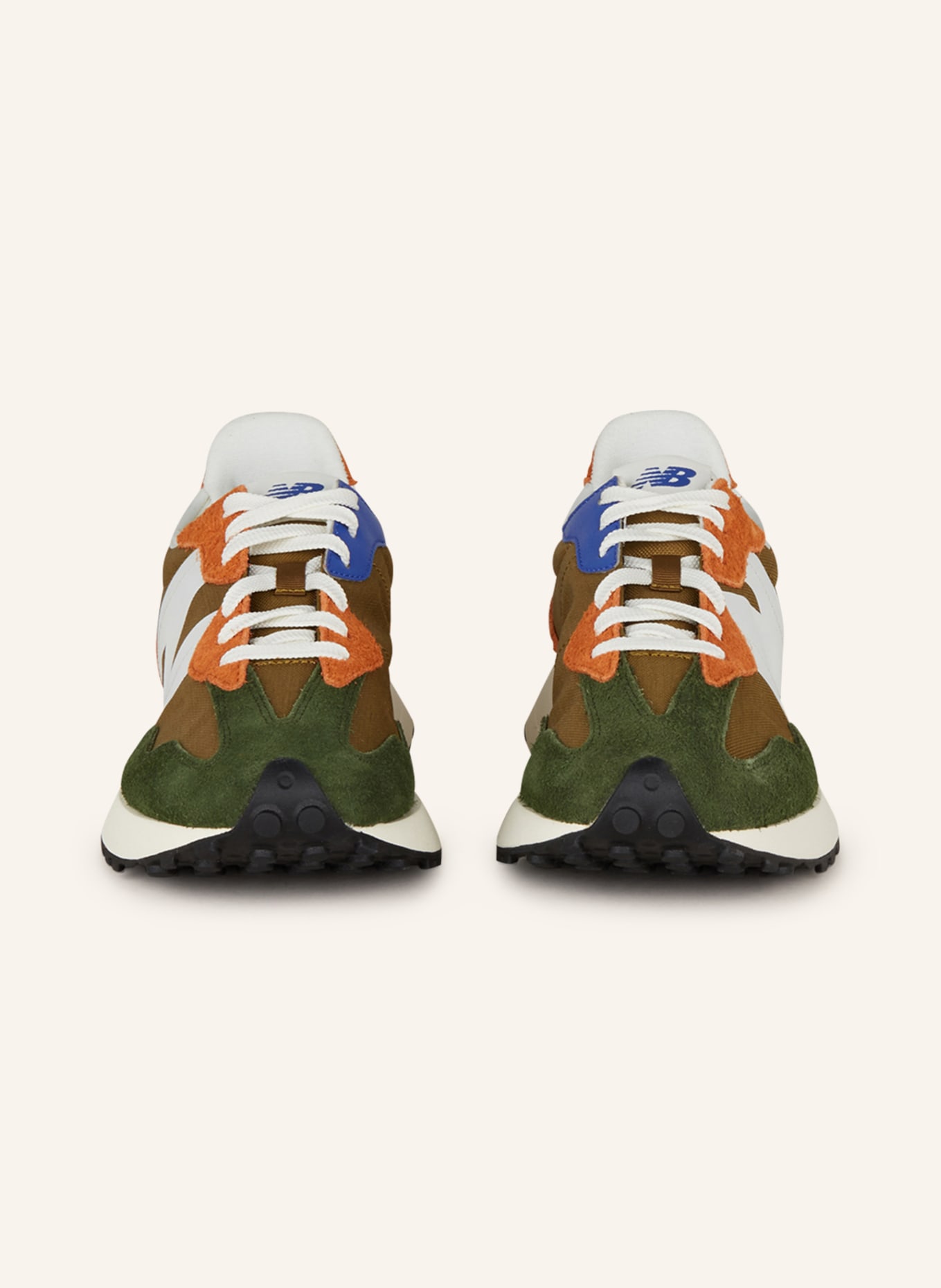 new balance Sneakers 327, Color: GREEN/ DARK YELLOW/ ORANGE (Image 3)