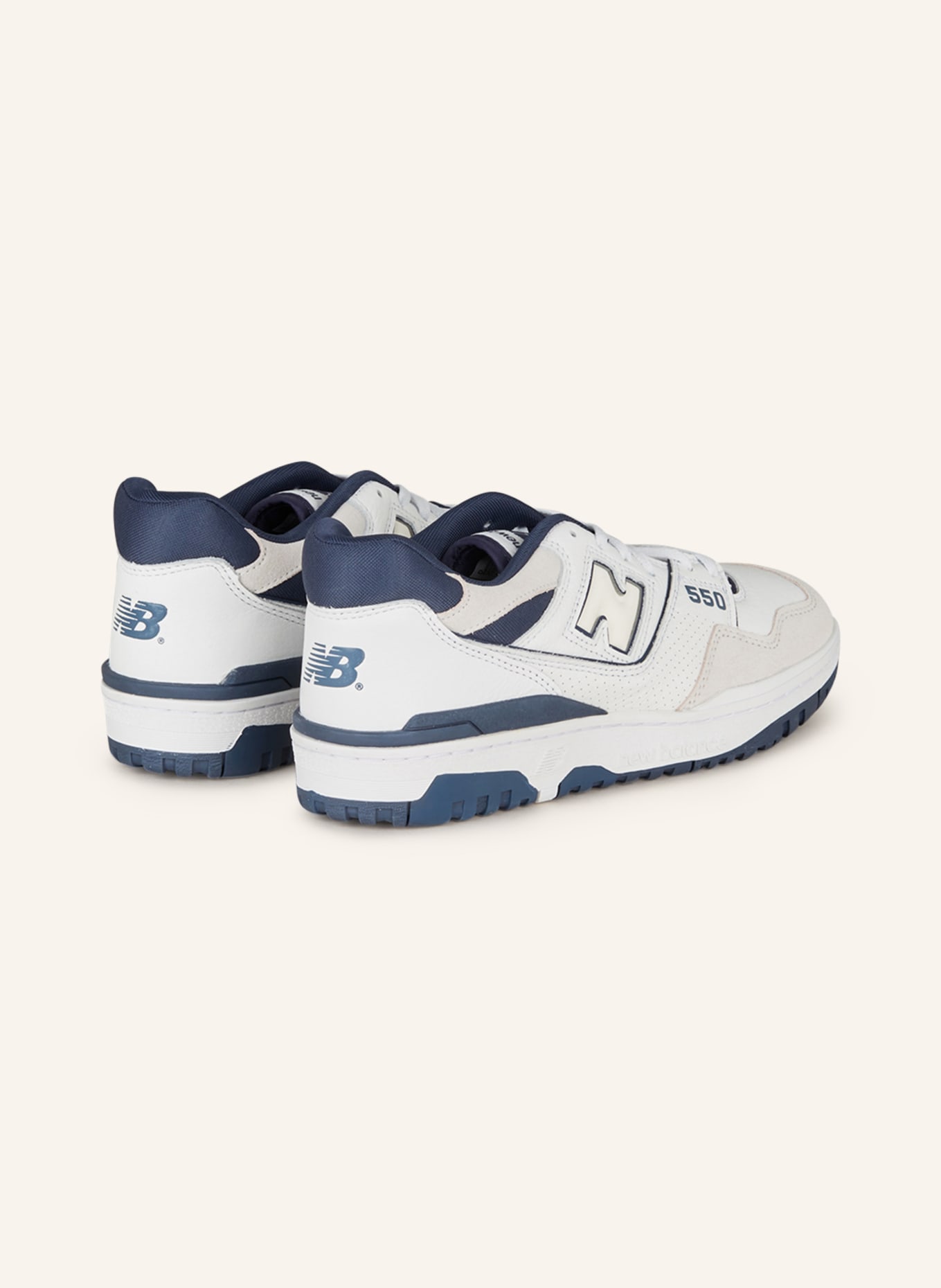 new balance Sneakers 550, Color: WHITE/ BLUE (Image 2)