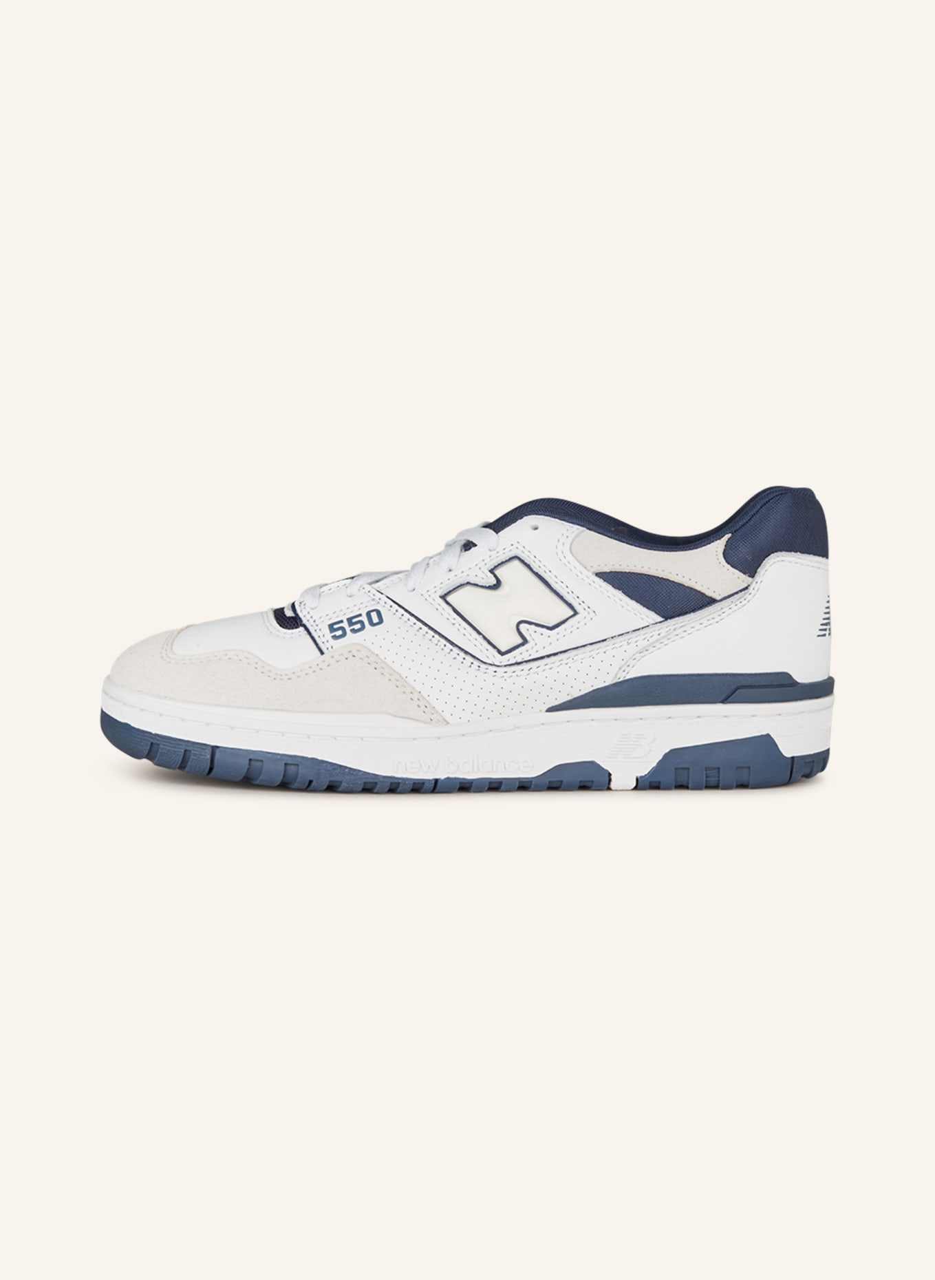 new balance Sneakers 550, Color: WHITE/ BLUE (Image 4)