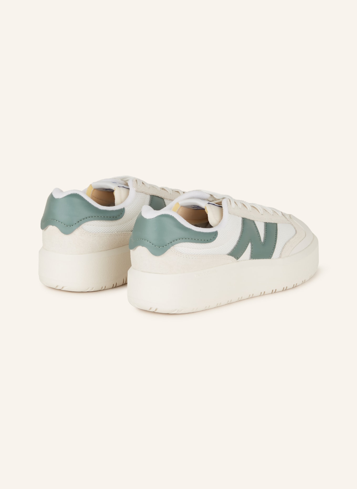 new balance Sneakers CT302, Color: CREAM/ LIGHT GREEN (Image 2)