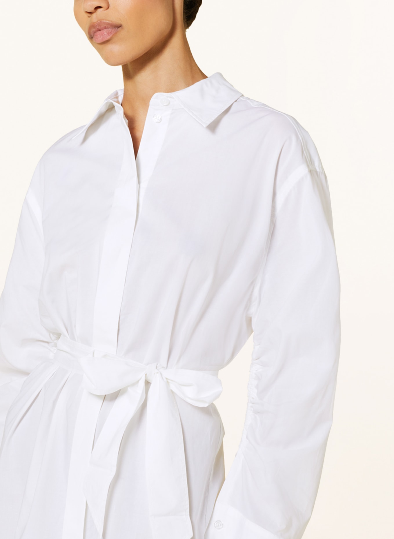 DAY BIRGER et MIKKELSEN Shirt dress LIONEL, Color: WHITE (Image 4)