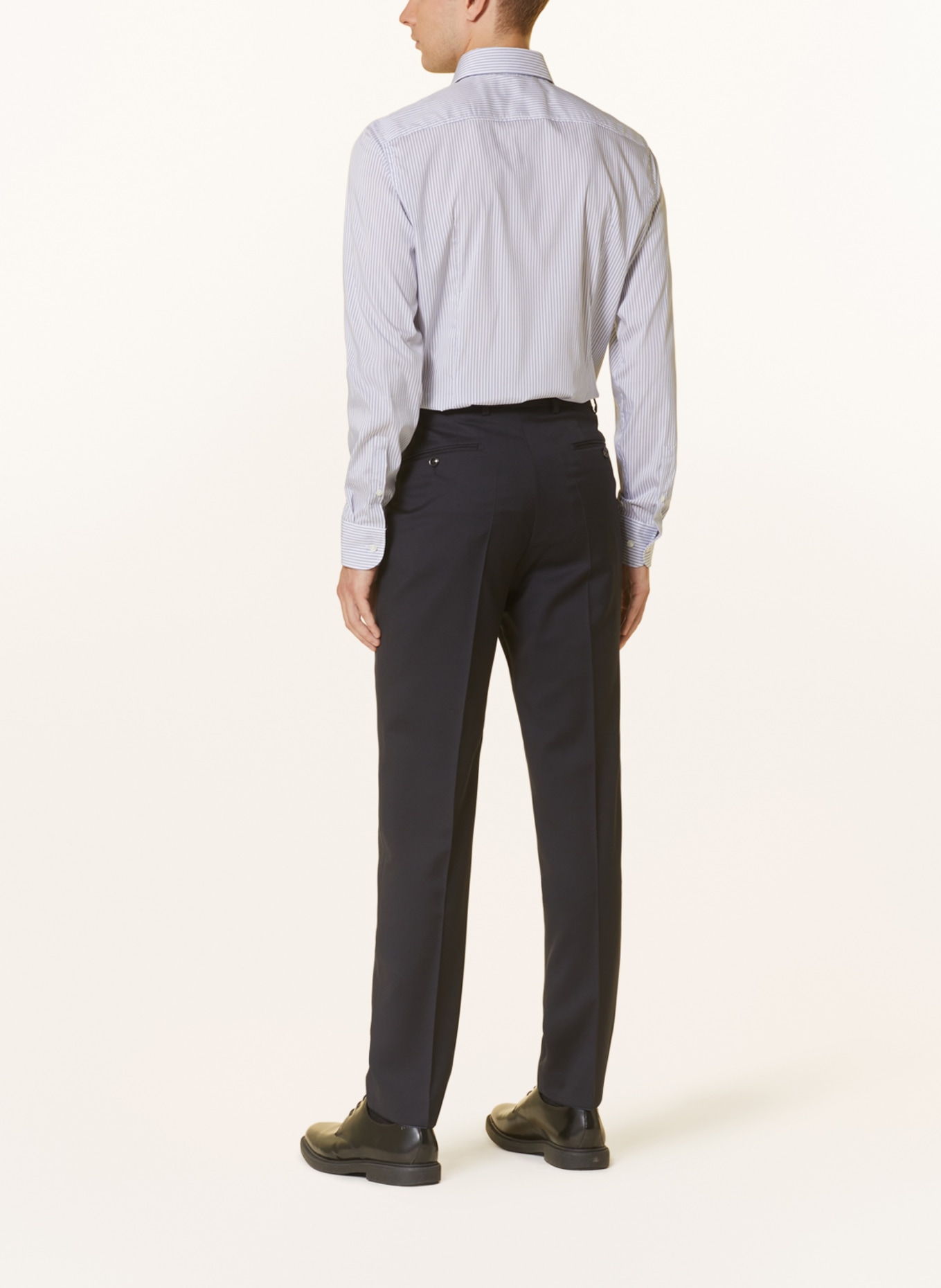 BOSS Jerseyhemd HANK PERFORMANCE Slim Fit, Farbe: HELLBLAU/ WEISS (Bild 3)